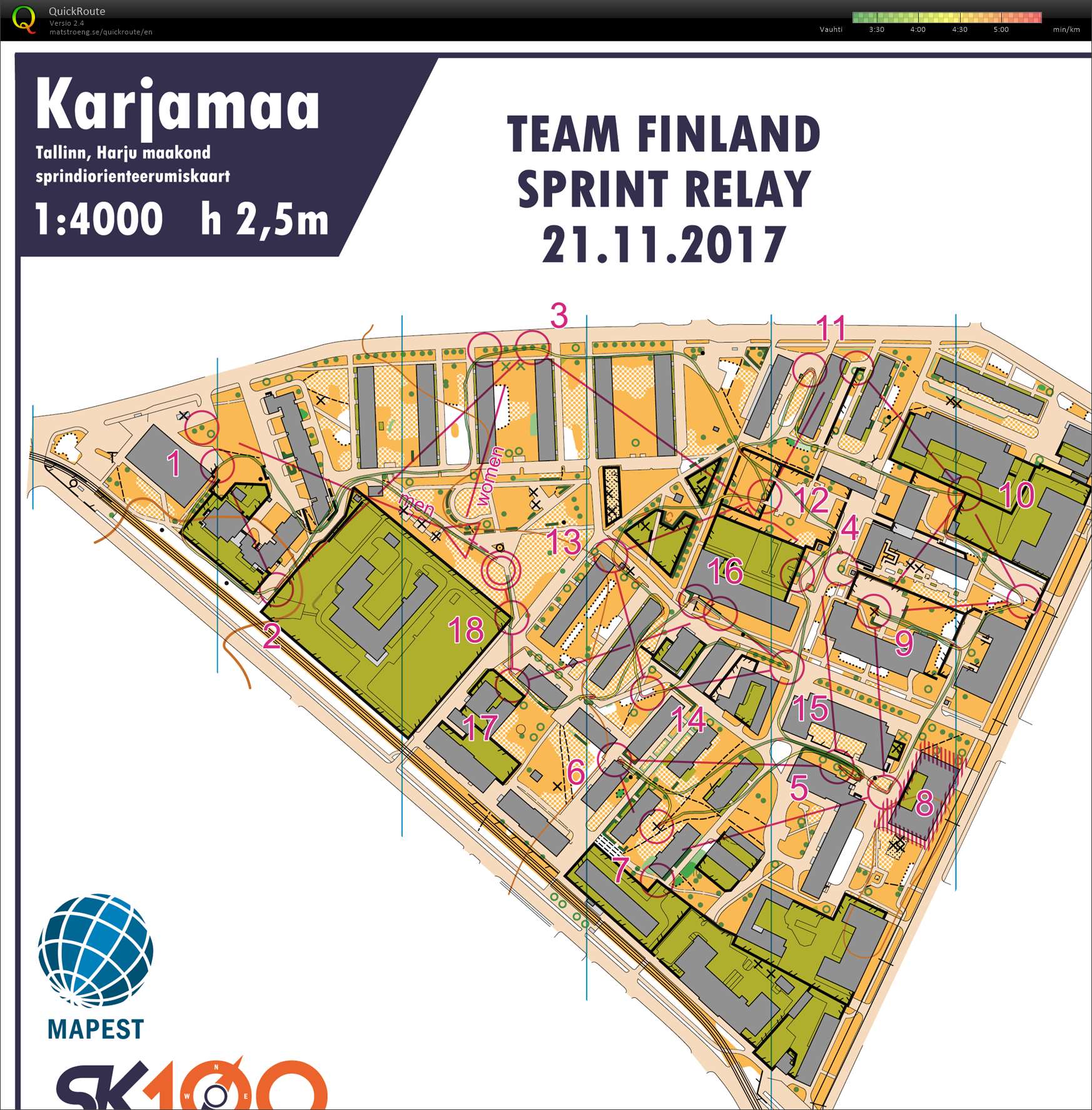 Karjamaa sprinttiviesti (2017-11-21)