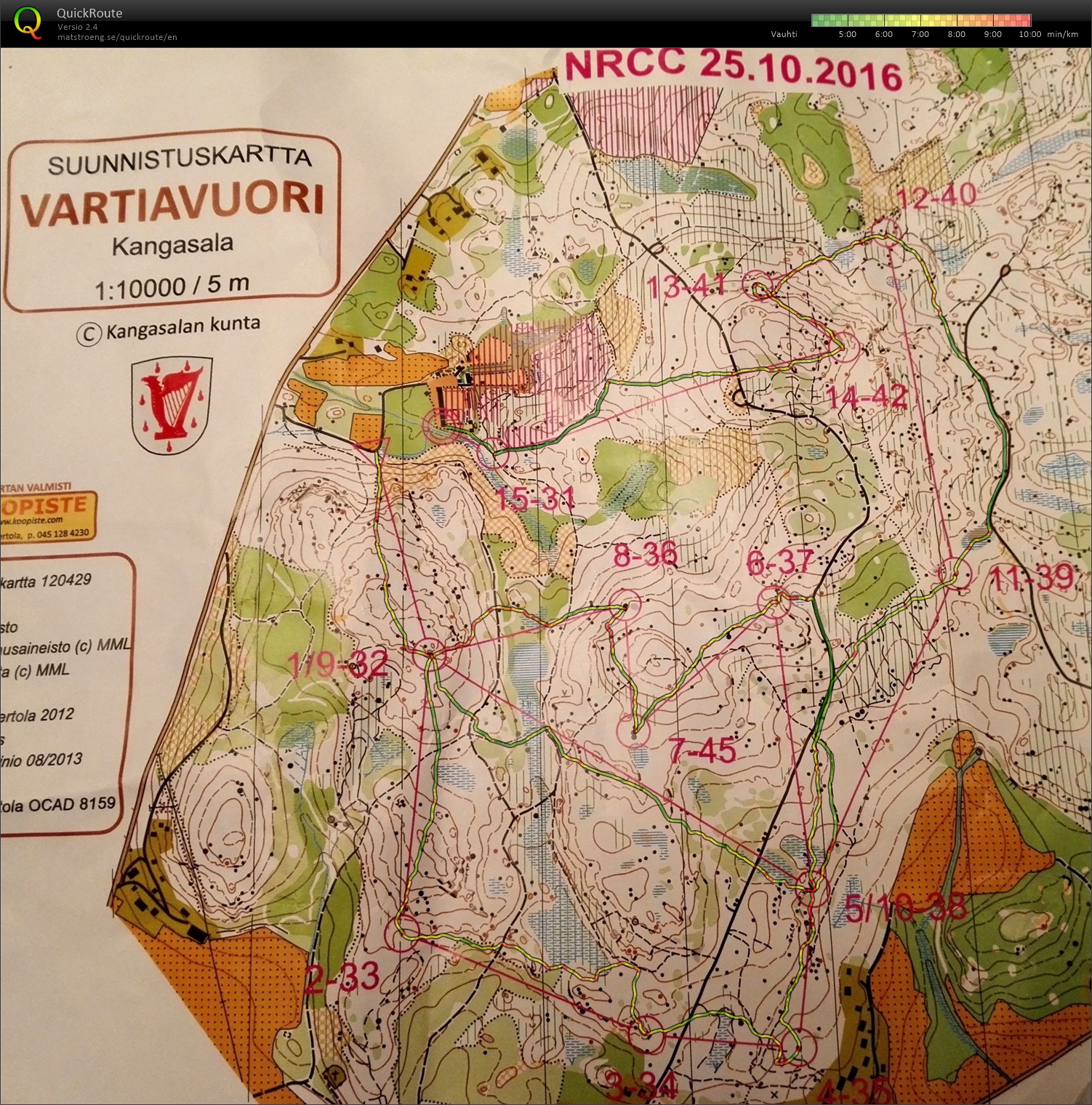 NRCC Vartiavuori (25/10/2016)