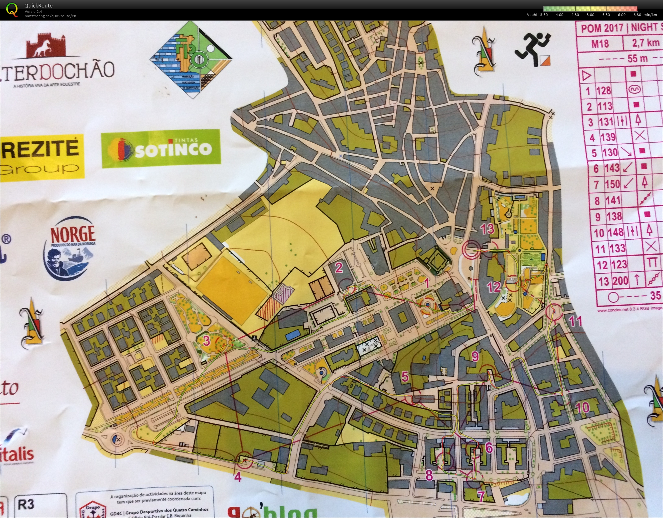 POM Night Sprint (25/02/2017)