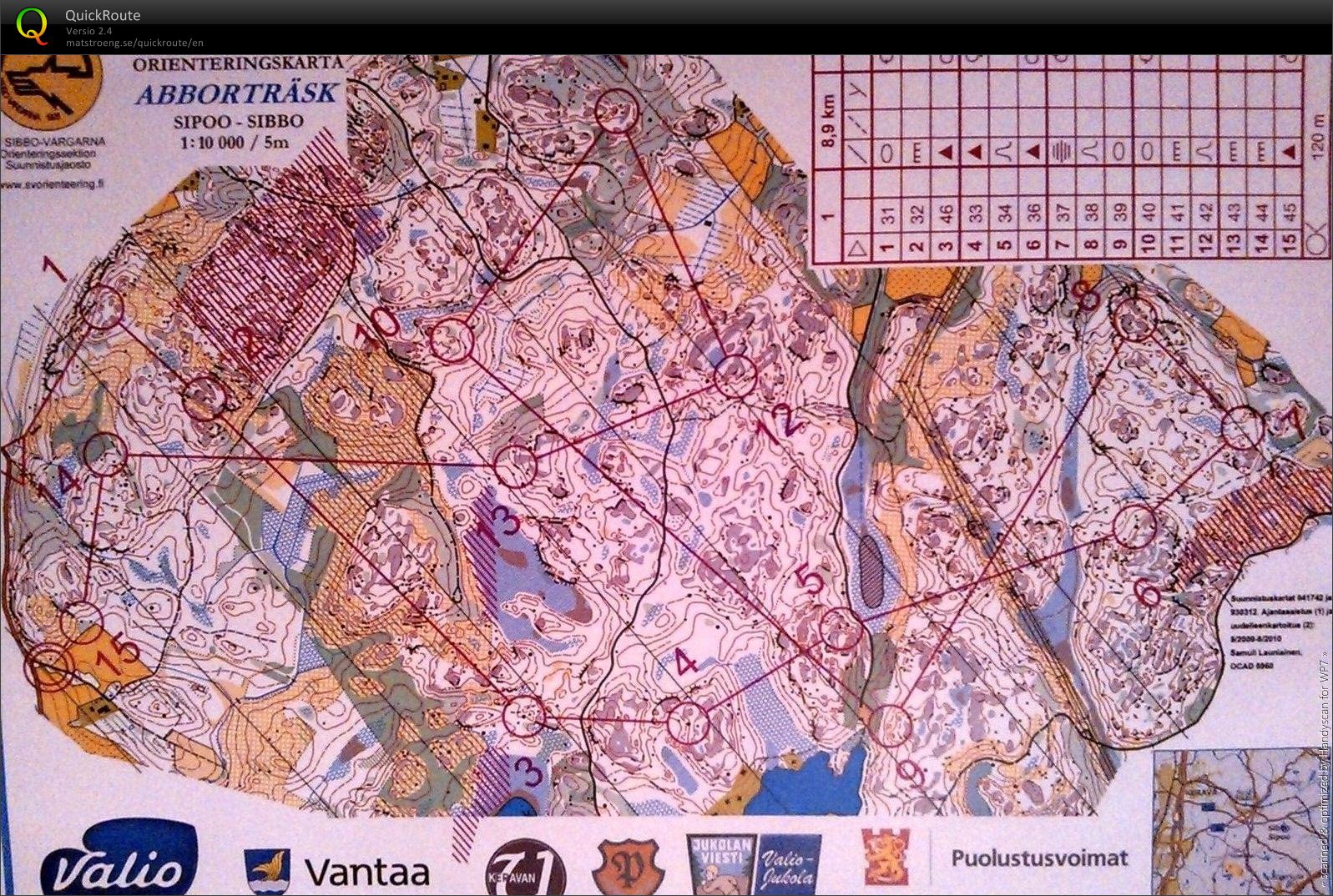 Abborträsk, yö (17/05/2012)