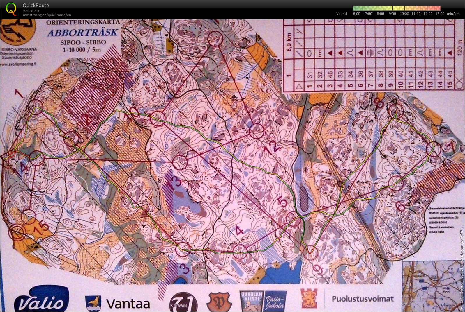 Abborträsk, yö (17/05/2012)