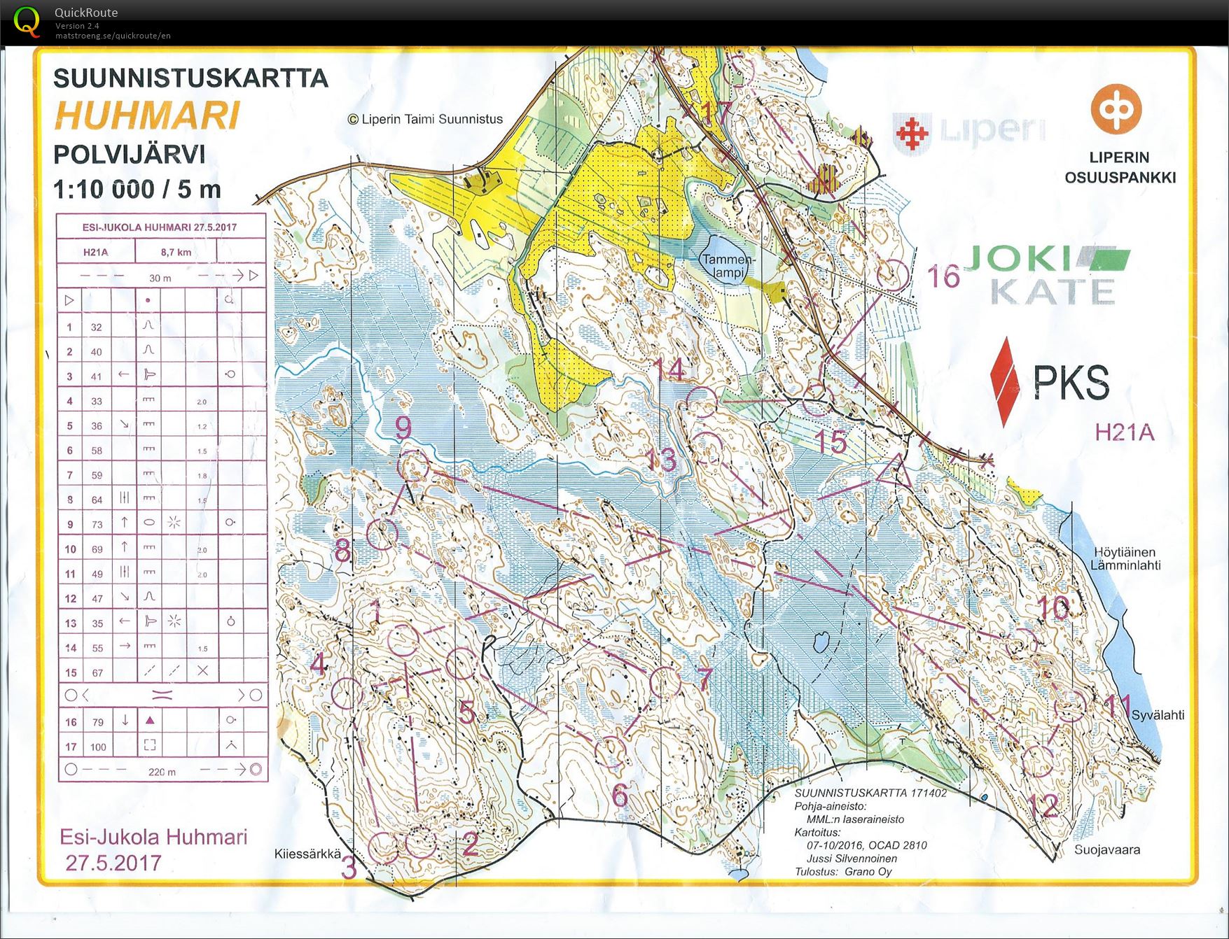 Esi-Jukola (27/05/2017)