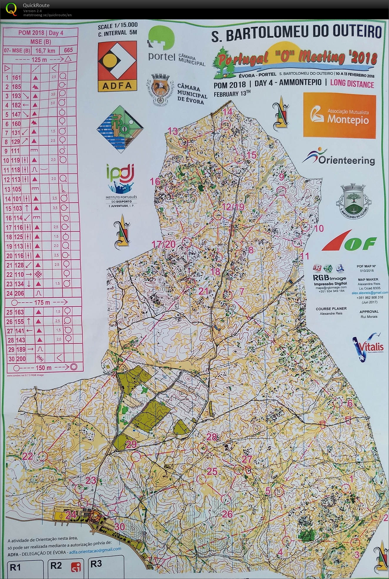 POM E4, long chasing start (13/02/2018)