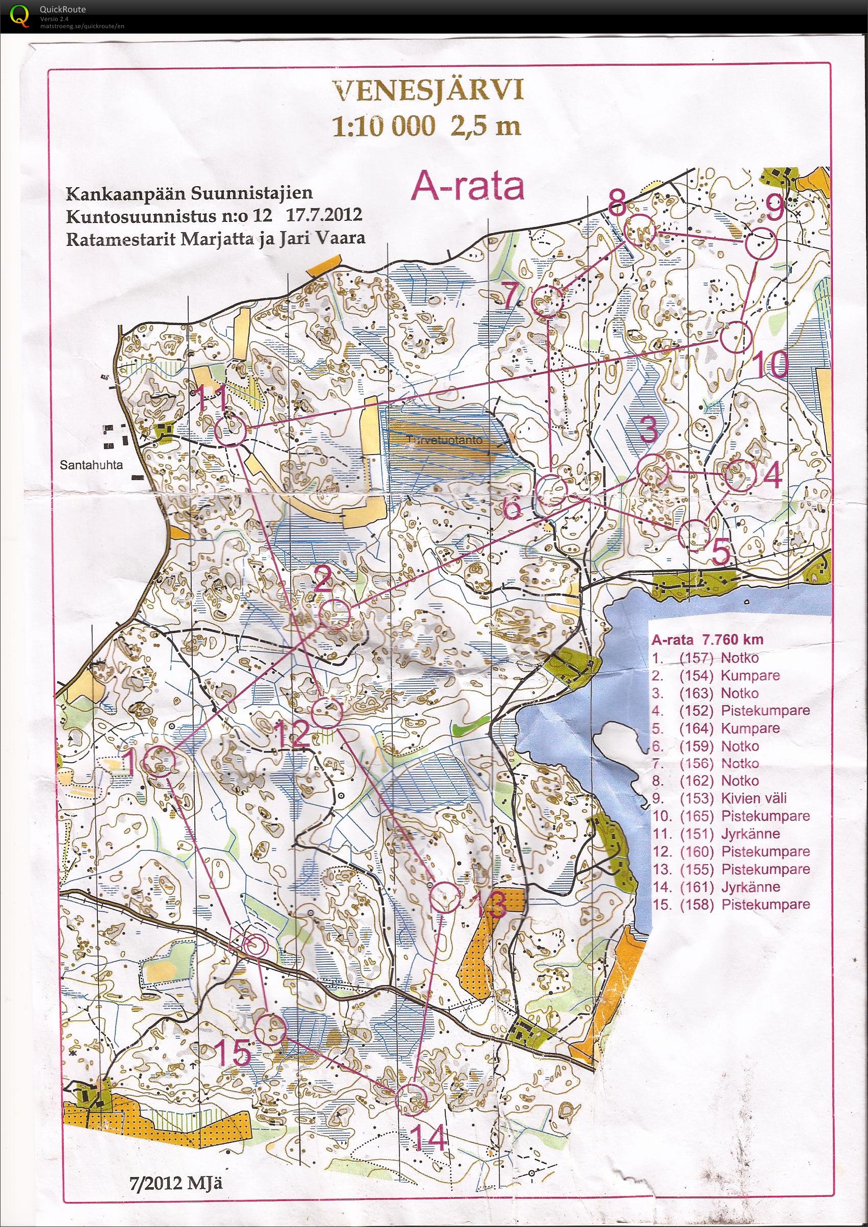 Venesjärvi (31/07/2012)