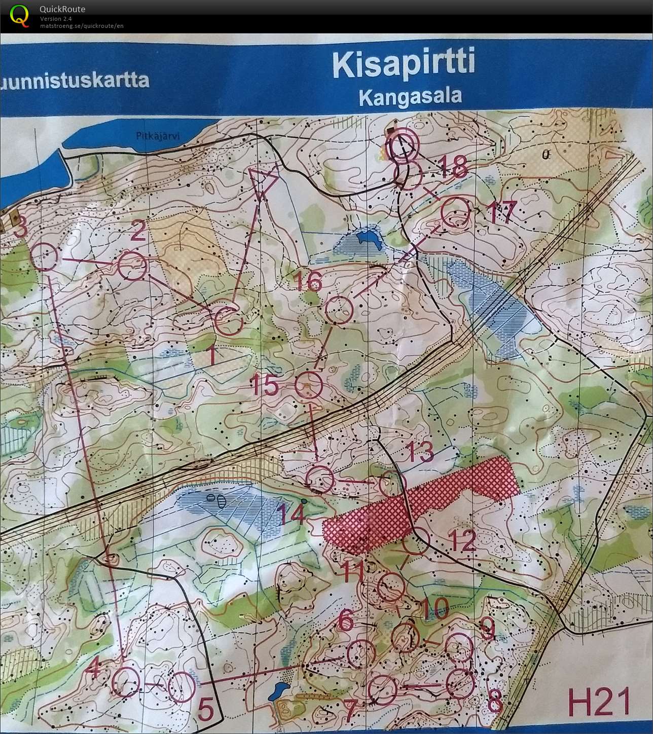 Kevyt suunnistus (24/05/2018)
