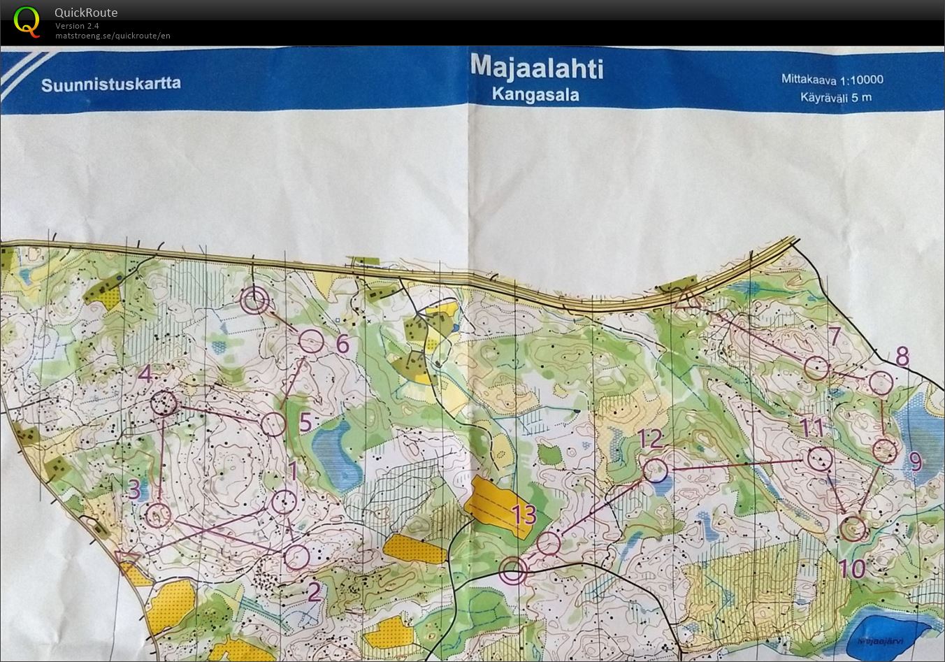 Jukola 2019 -treeni: Majaalahti (01/06/2018)