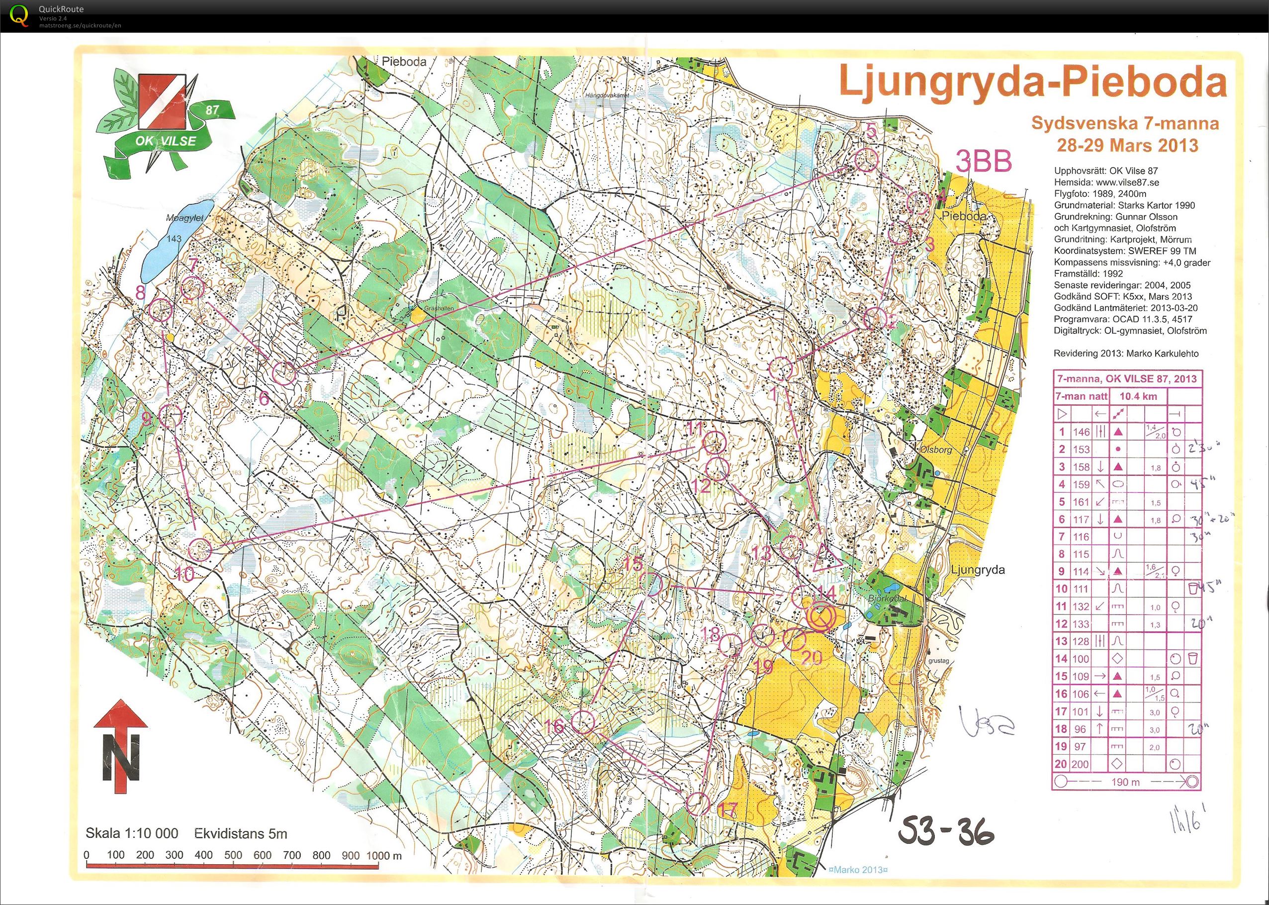 Sydsvenska 7manna. 3, osuus (28/03/2013)