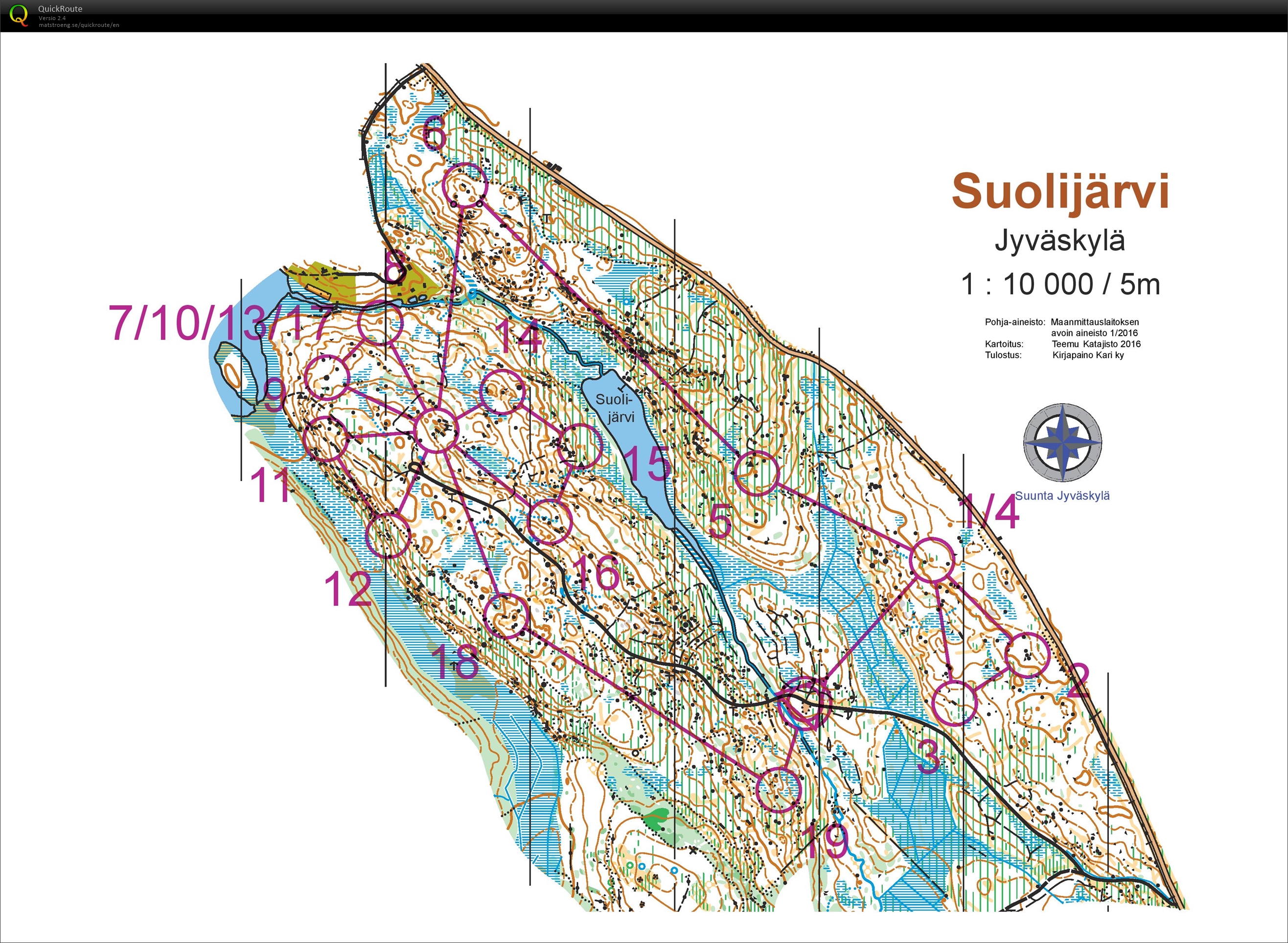 Suolijärven yösuolistus (21/11/2018)