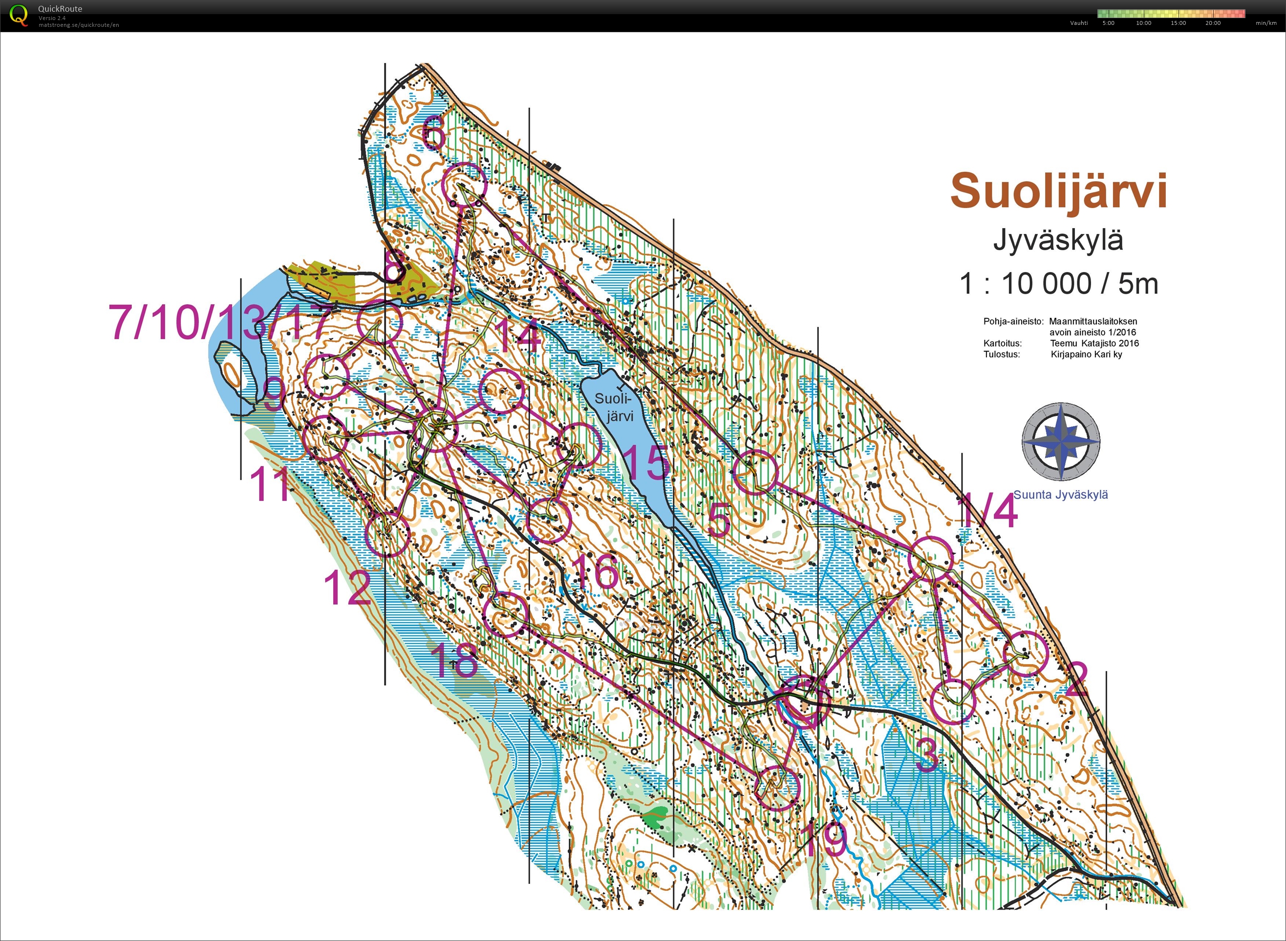 Suolijärven yösuolistus (21/11/2018)