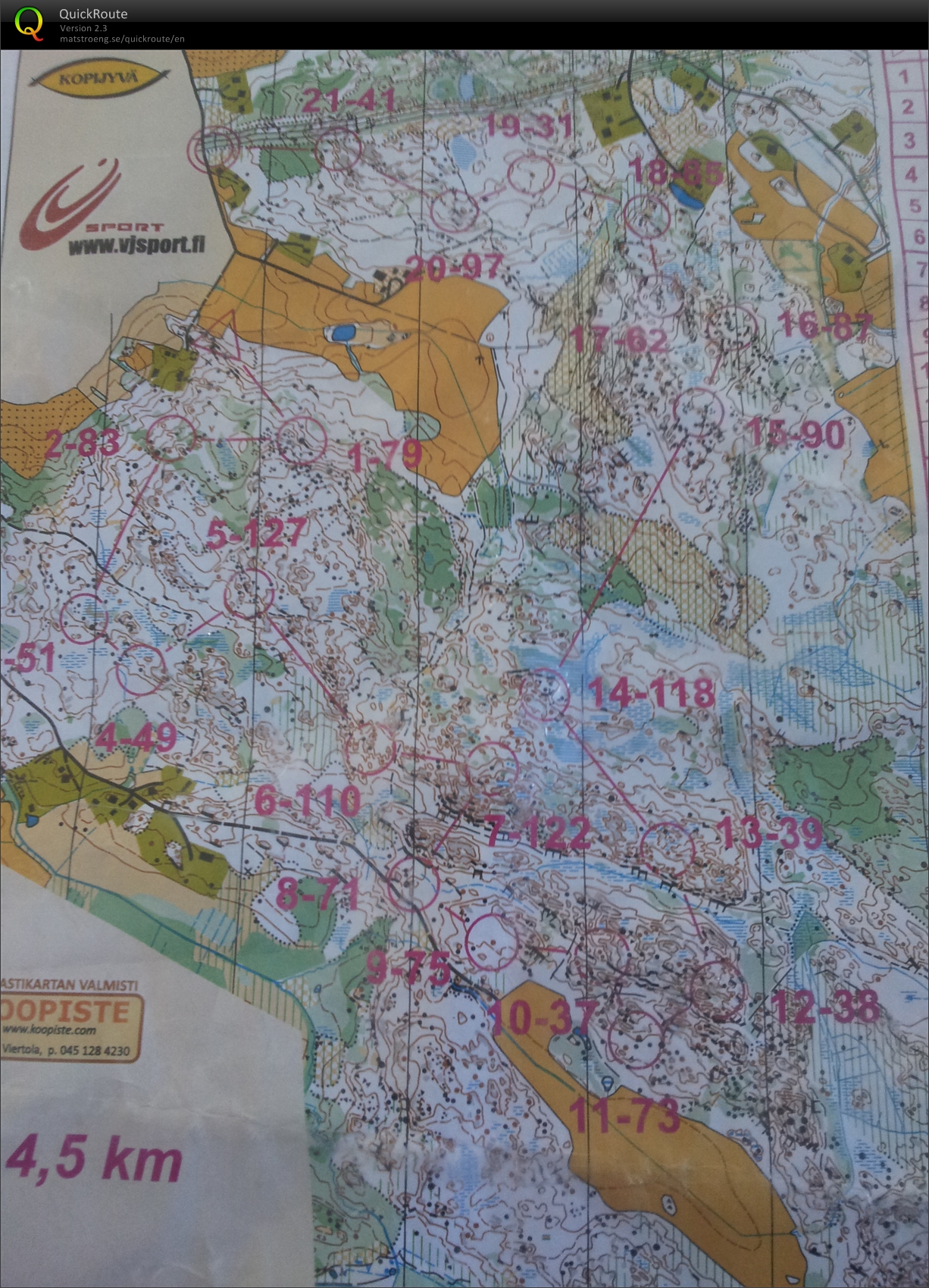 Tampereen iltarastit (15/05/2013)