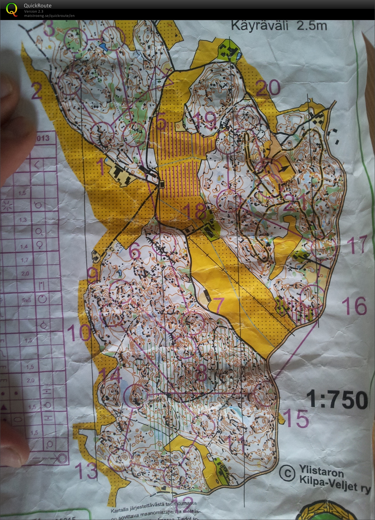 YKV Keskimatka (19/05/2013)