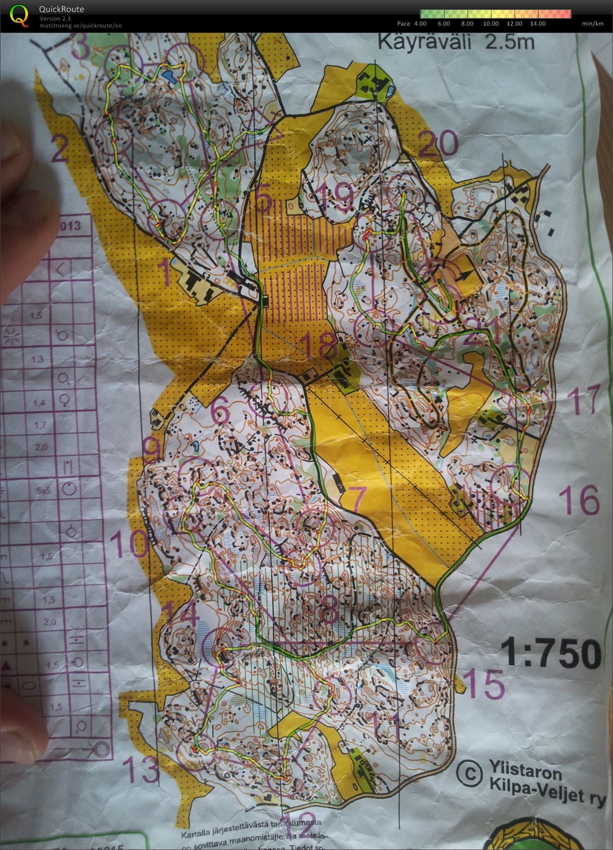 YKV Keskimatka (19/05/2013)