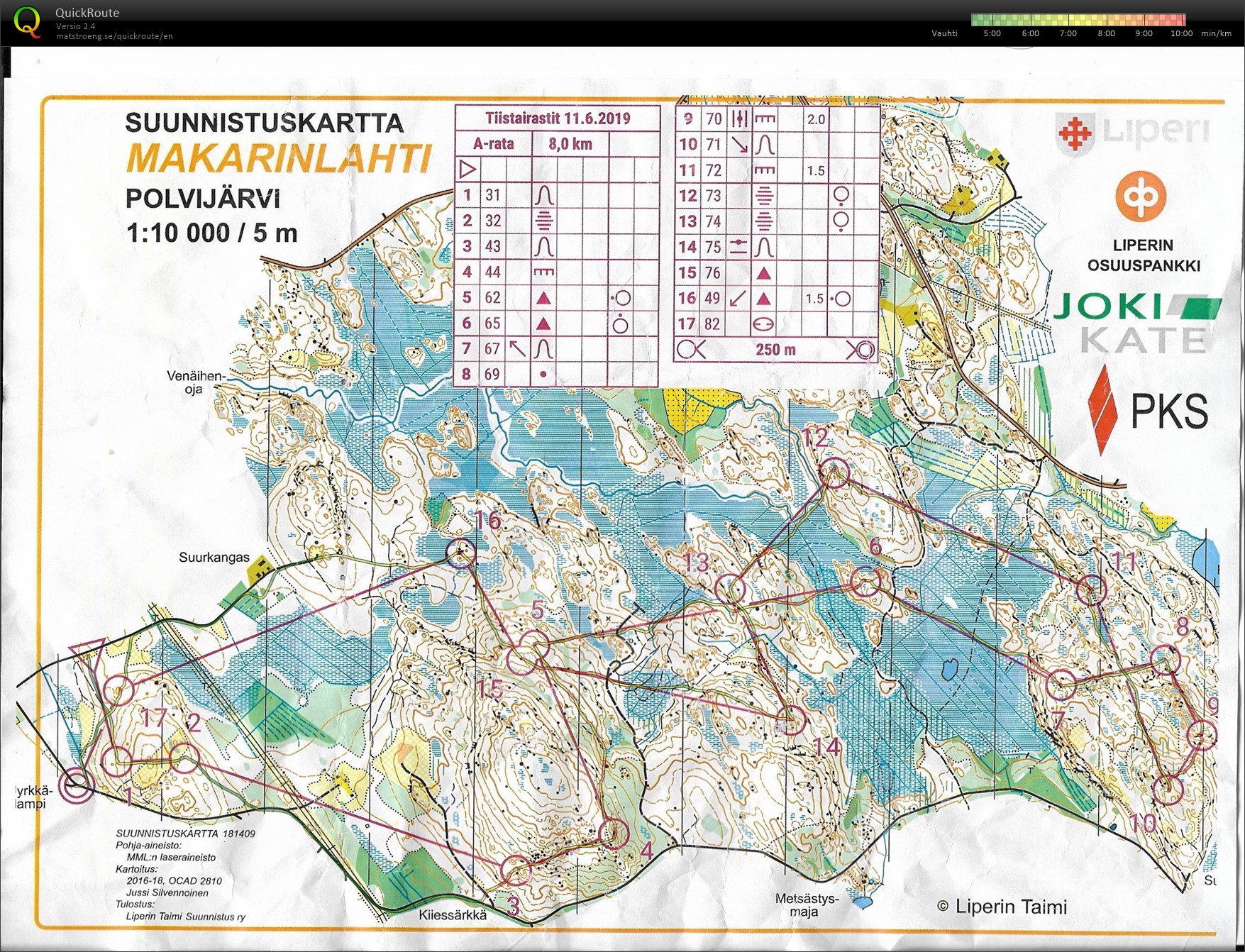 Huhmarin iltarastit (11-06-2019)