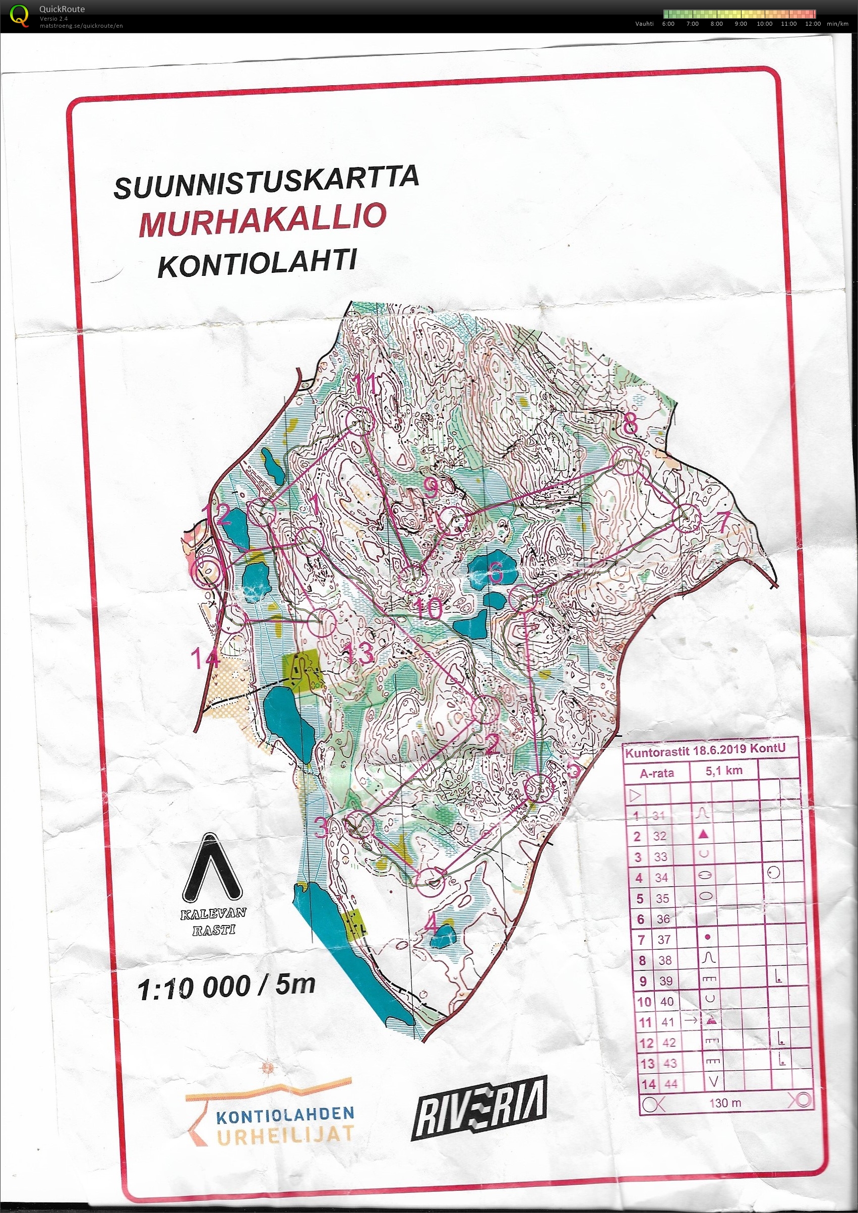 Murhakallion iltarastit (18/06/2019)