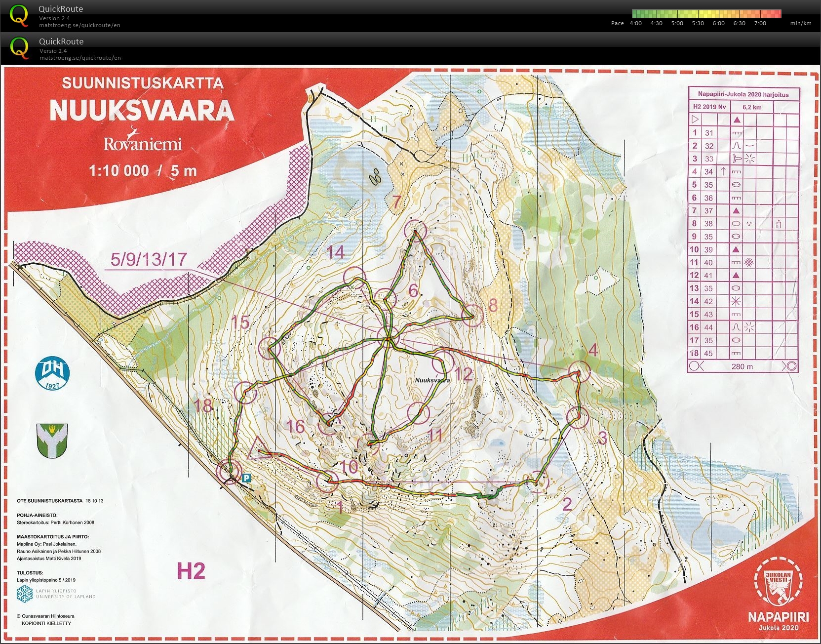 Rovaniemi #2: Nuuksvaara (30/07/2019)