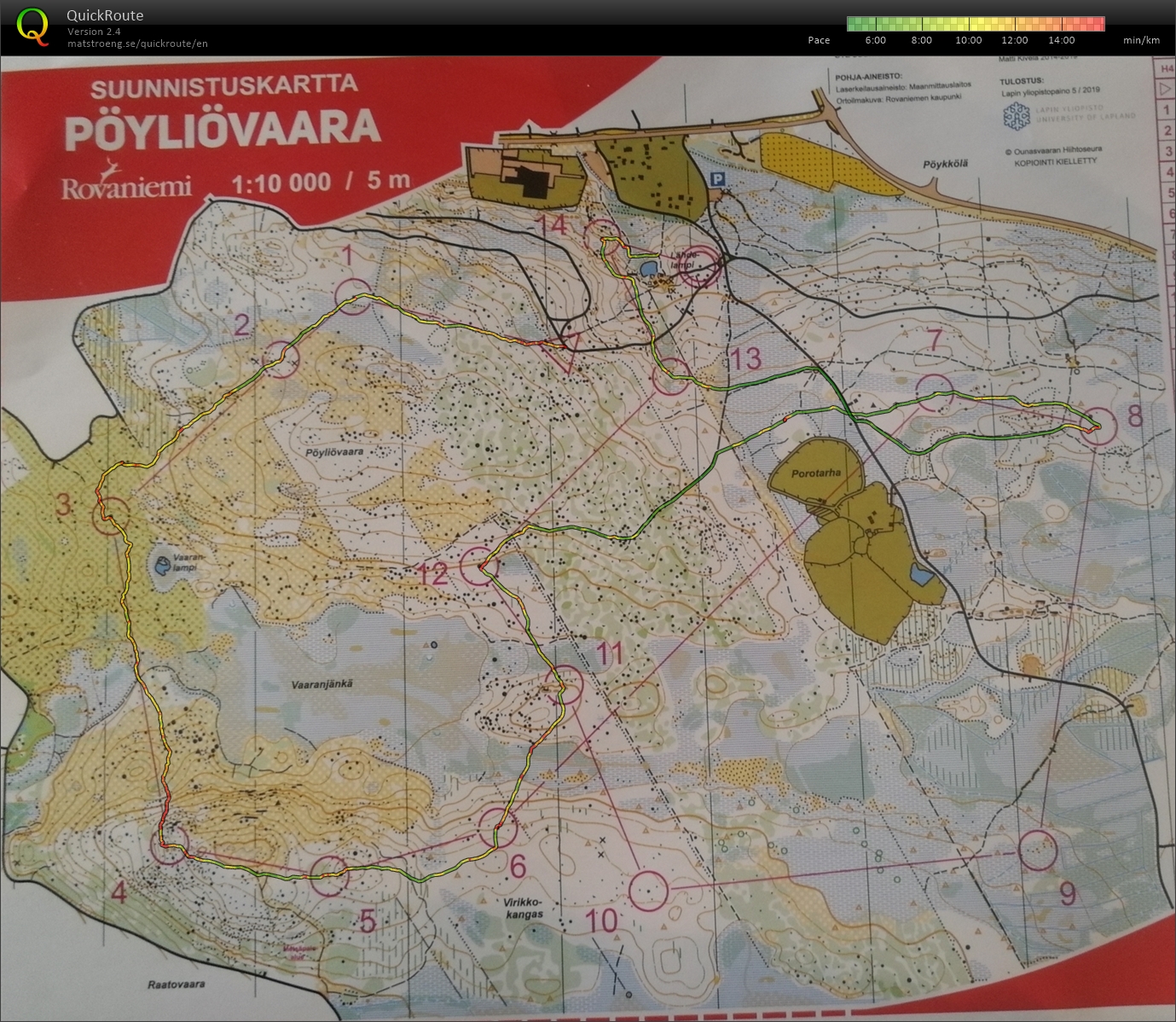 Rovaniemi #6: Pöyliövaara (01/08/2019)