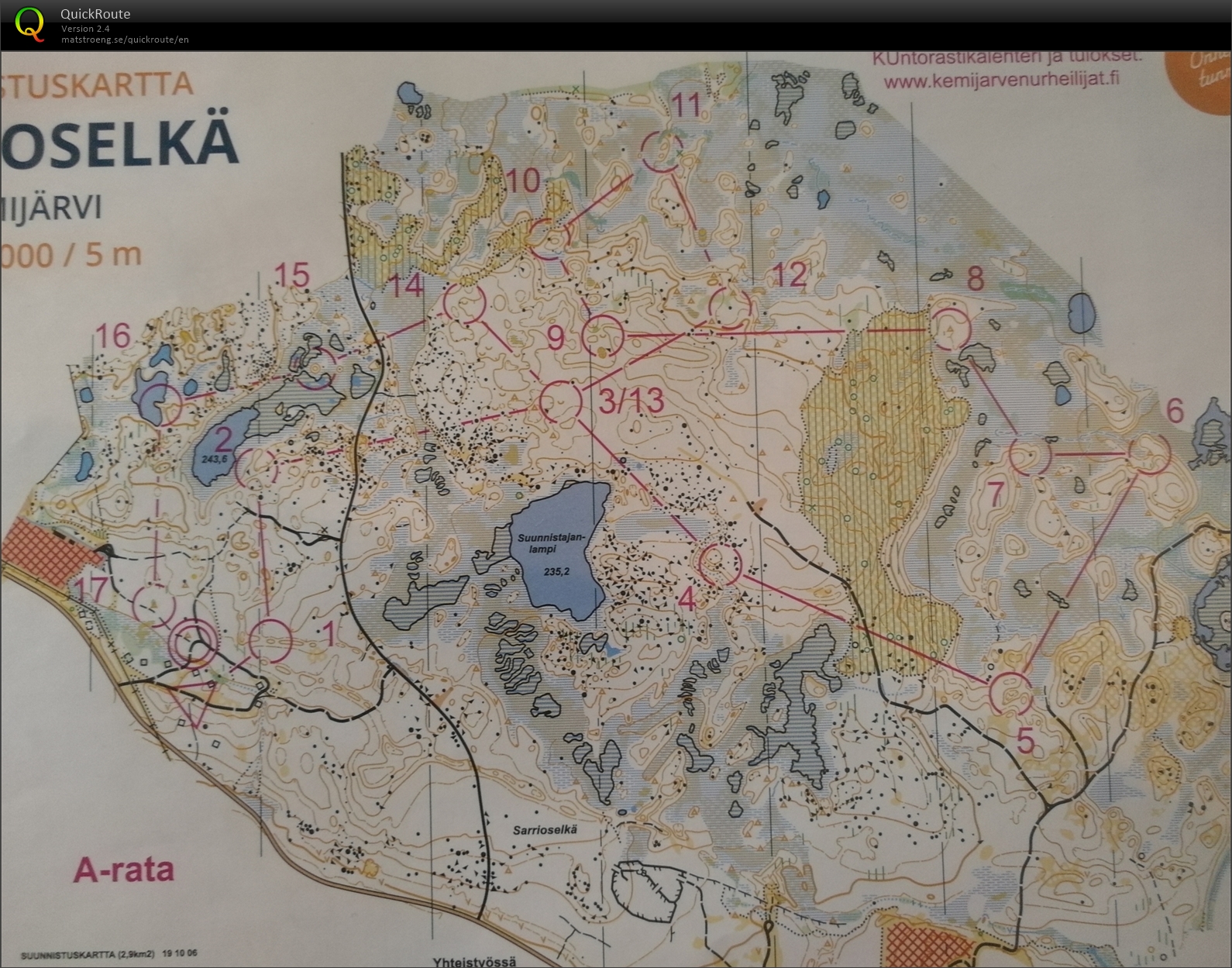Rovaniemi #7: Sarrioselkä (02/08/2019)