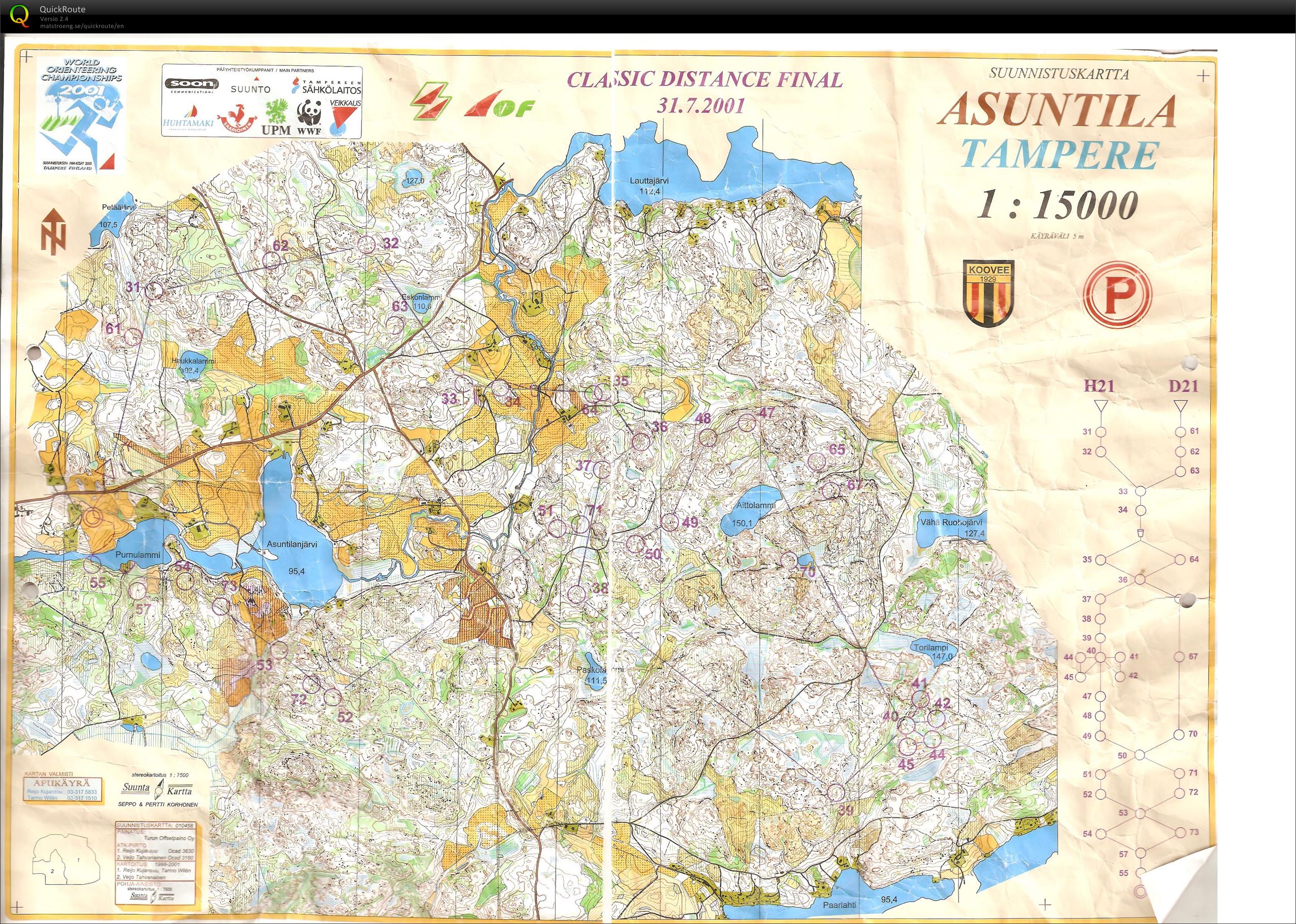MM2001 Normaalimatka (24/07/2013)