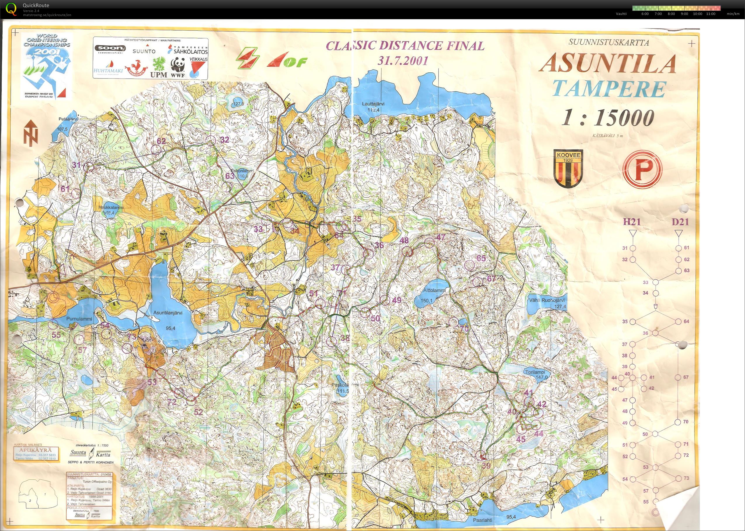 MM2001 Normaalimatka (24/07/2013)