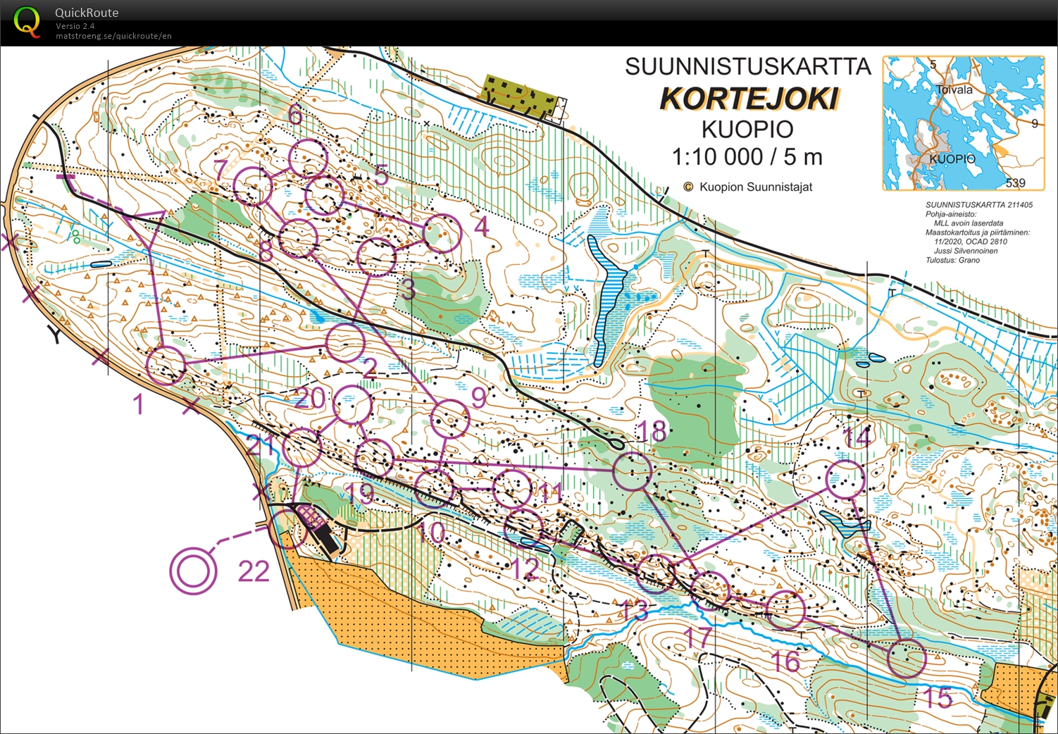 Suunnistusliiga #4: QP Resort Games (31/07/2021)