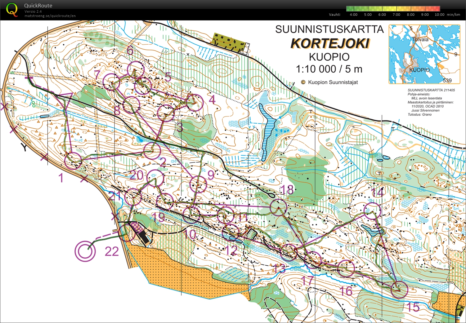 Suunnistusliiga #4: QP Resort Games (31/07/2021)