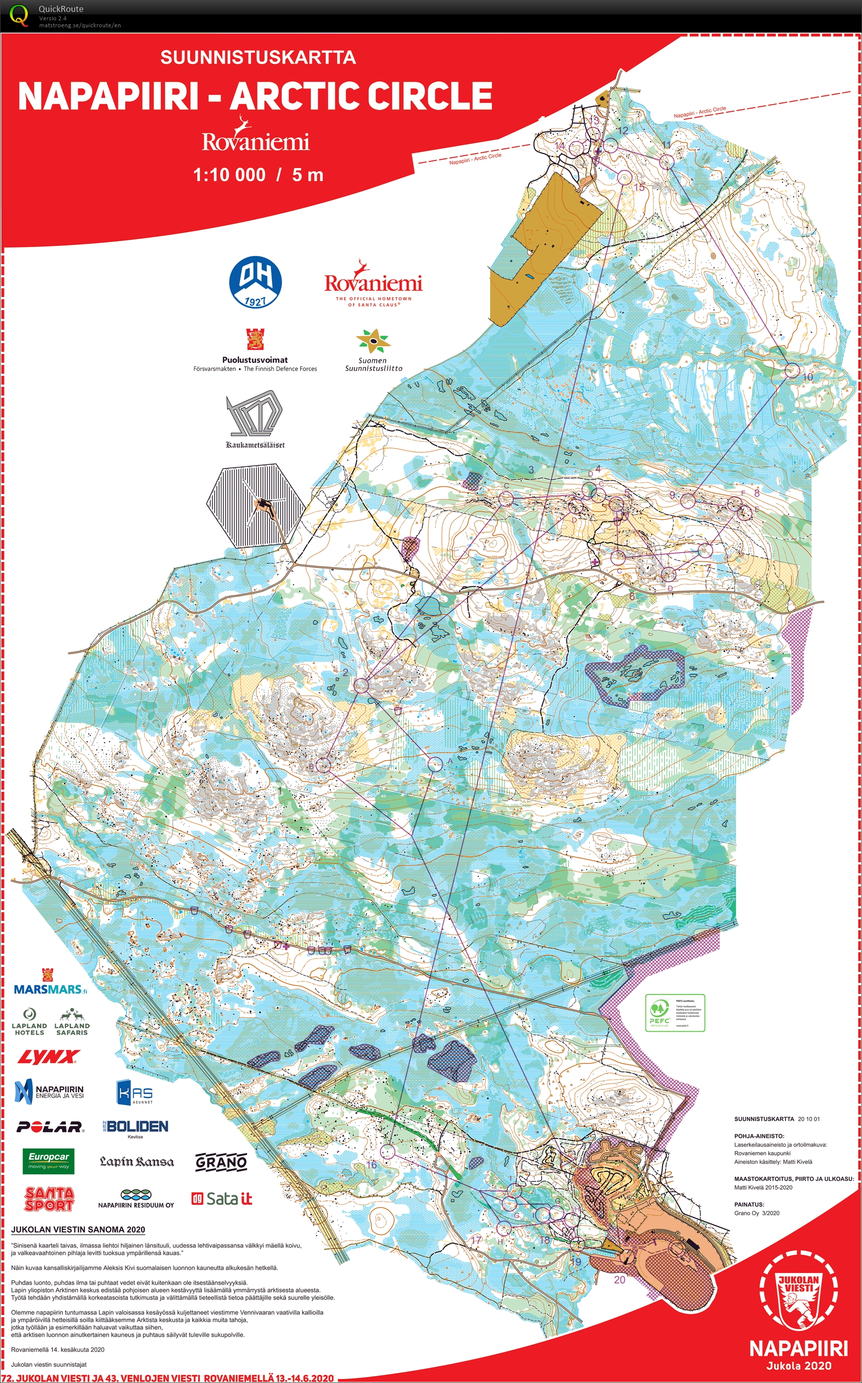 Jukola Rovaniemi (22/08/2021)