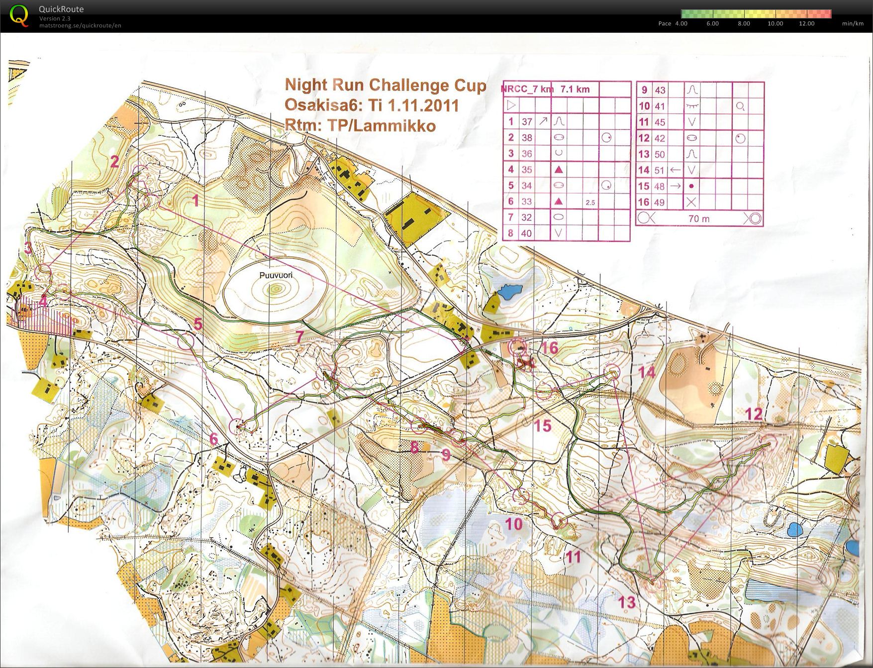 Julkujärvi, yö (01/11/2011)
