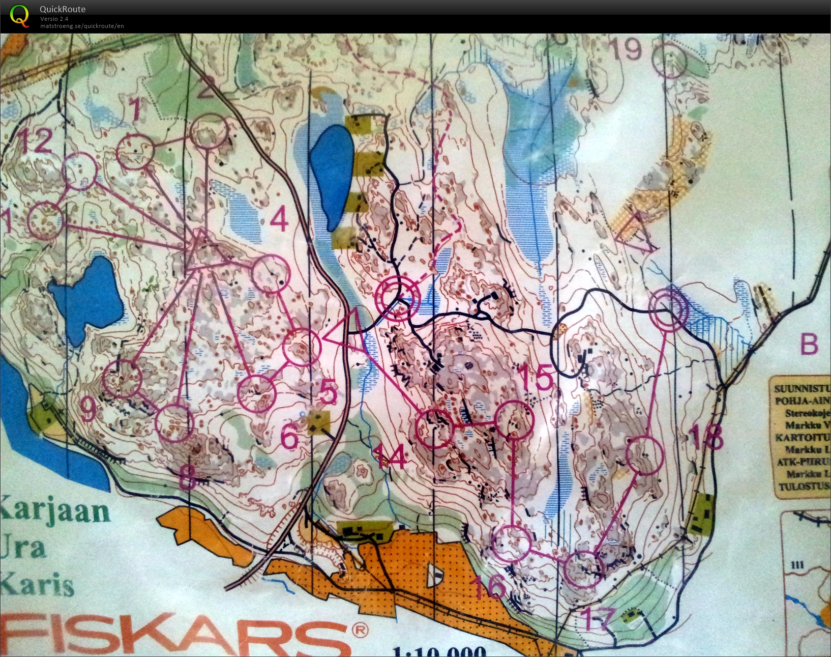 Suunnistus (05/04/2014)