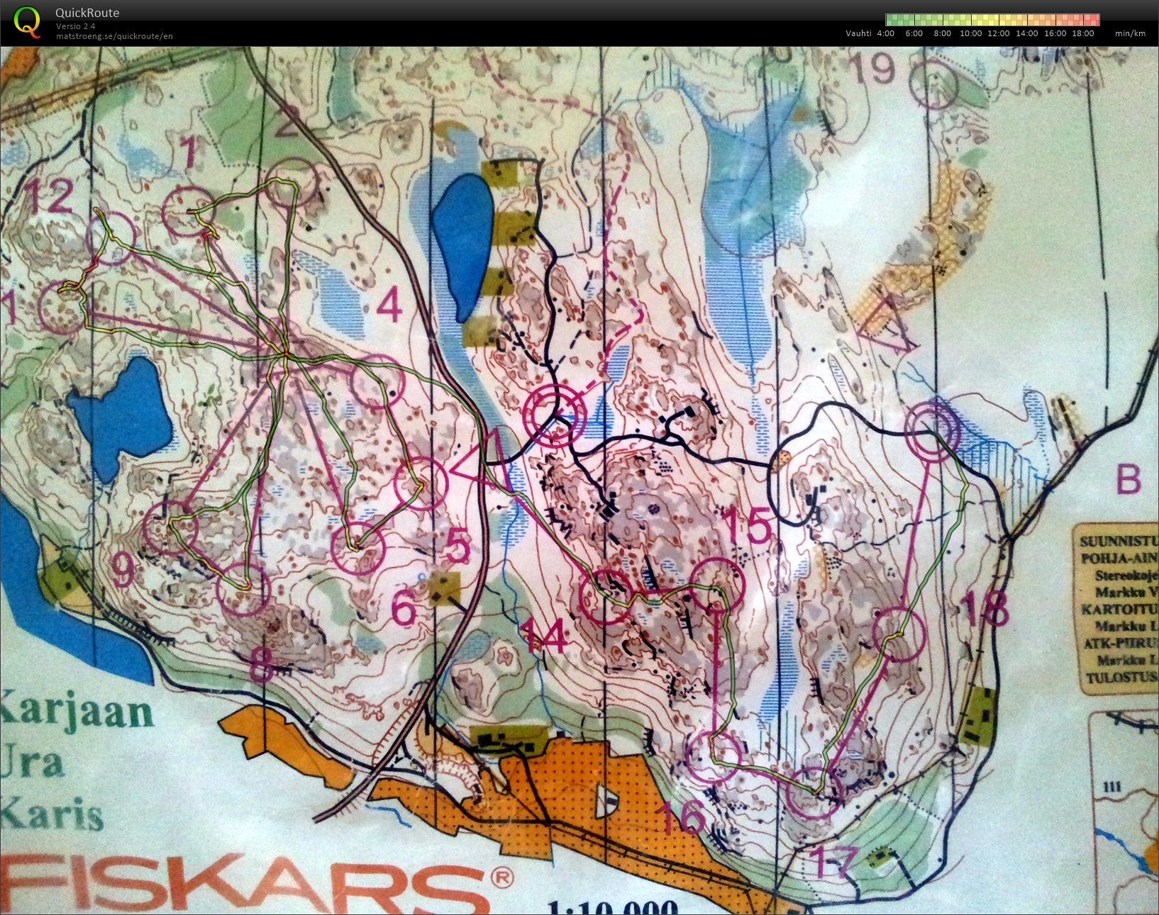 Suunnistus (05/04/2014)