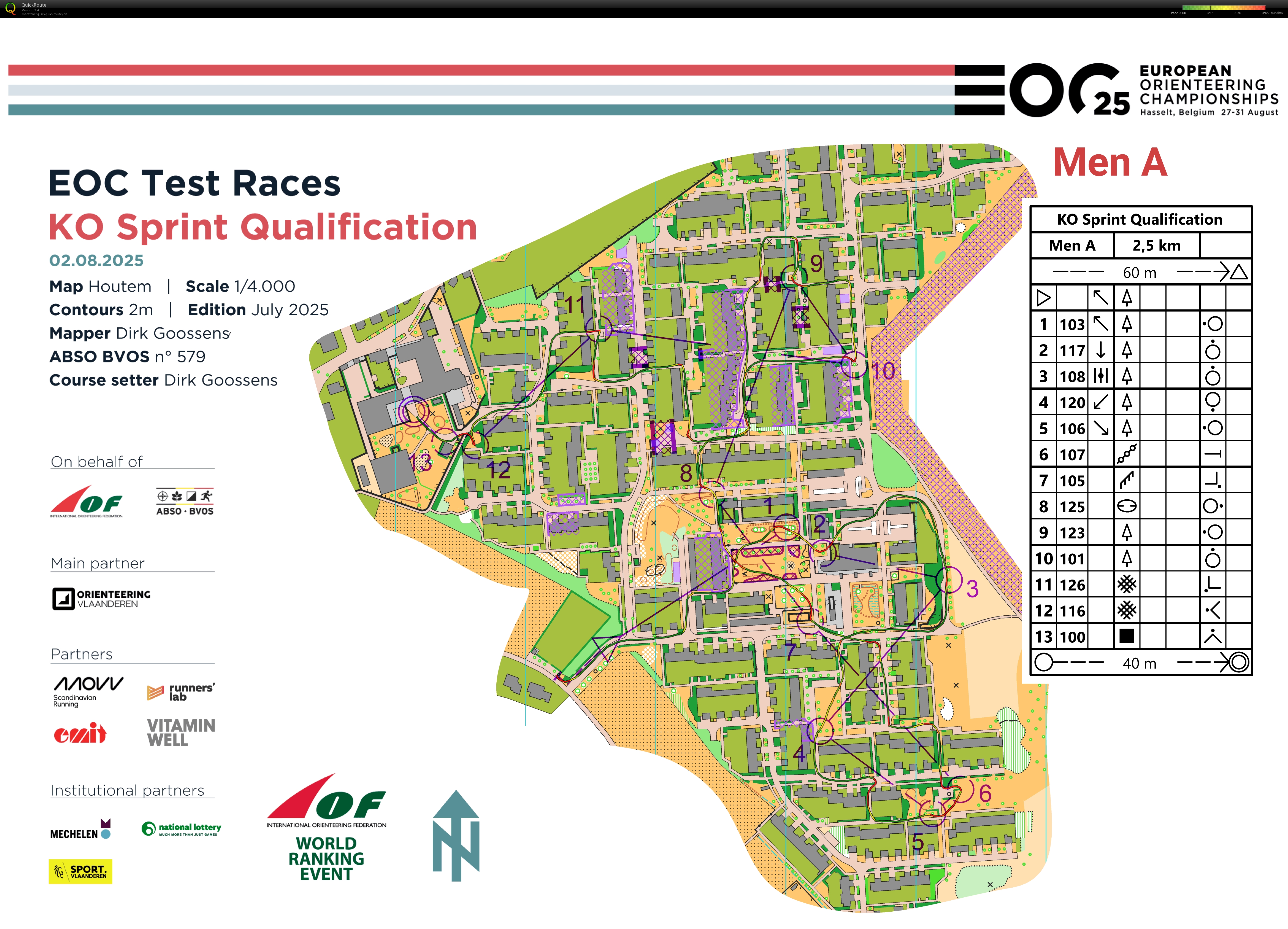 EOC test race KO Q (02/08/2025)