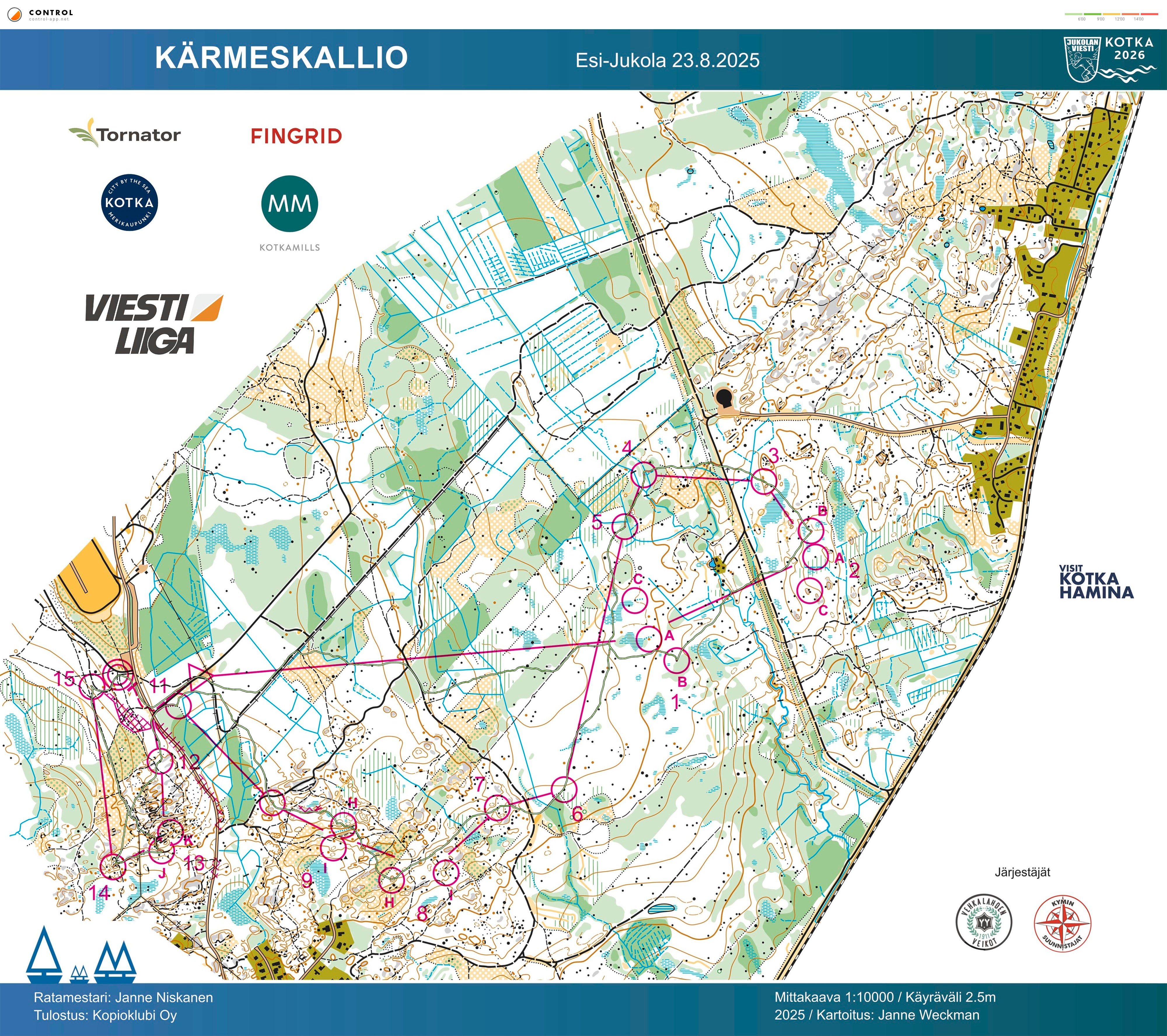 Esi-Jukola - 2. osuus (23/08/2025)