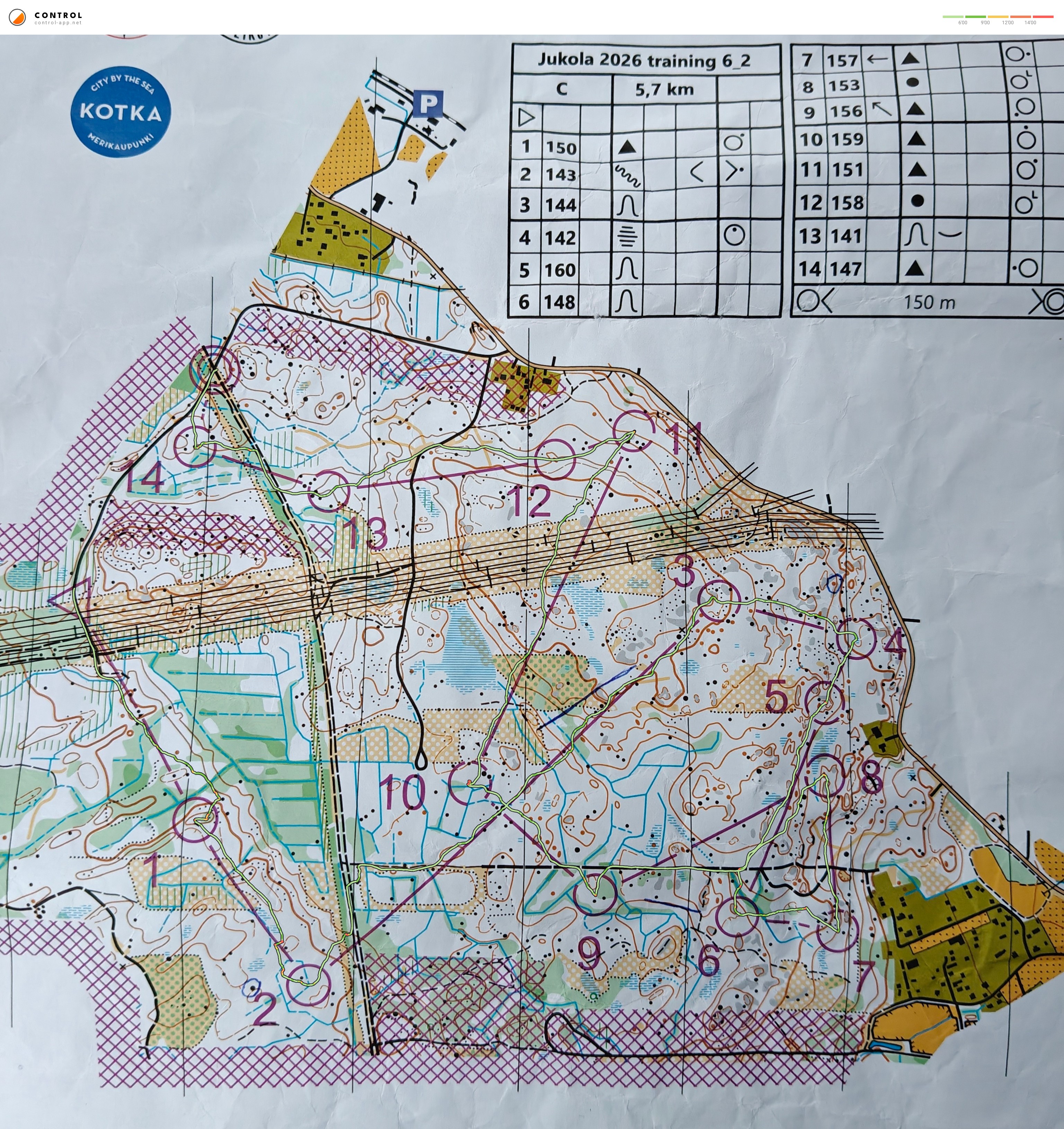 Jukola-prep - Rapukallio (11/06/2026)