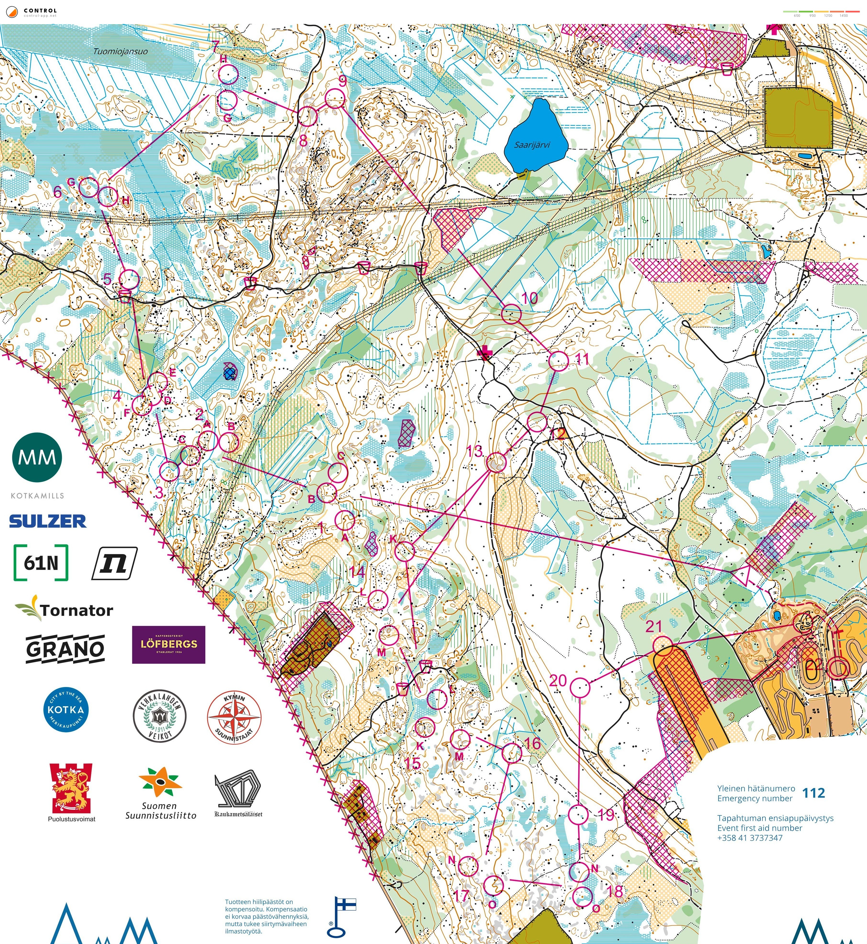 Kotka-Jukola 2. osuus (14/06/2026)