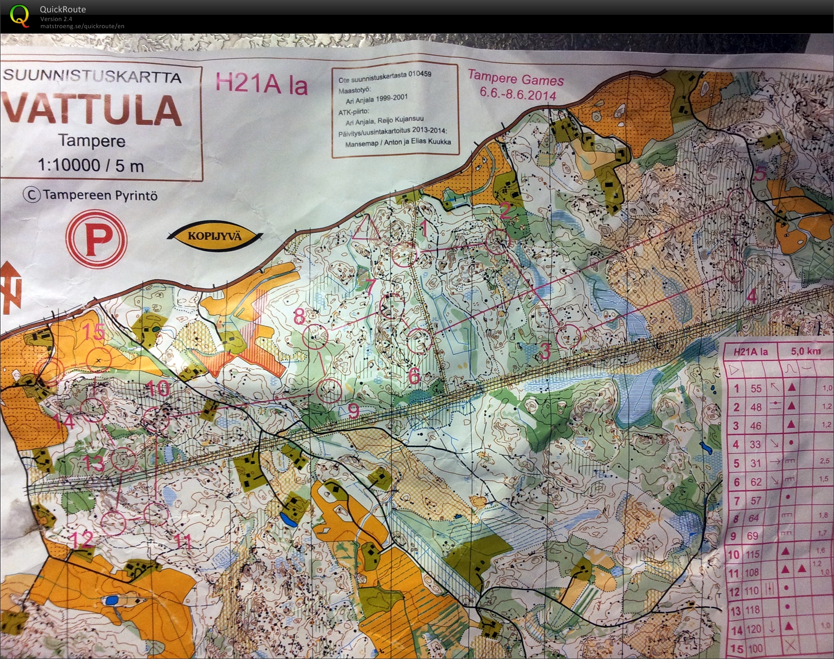 Tampere Games 2014 (07/06/2014)