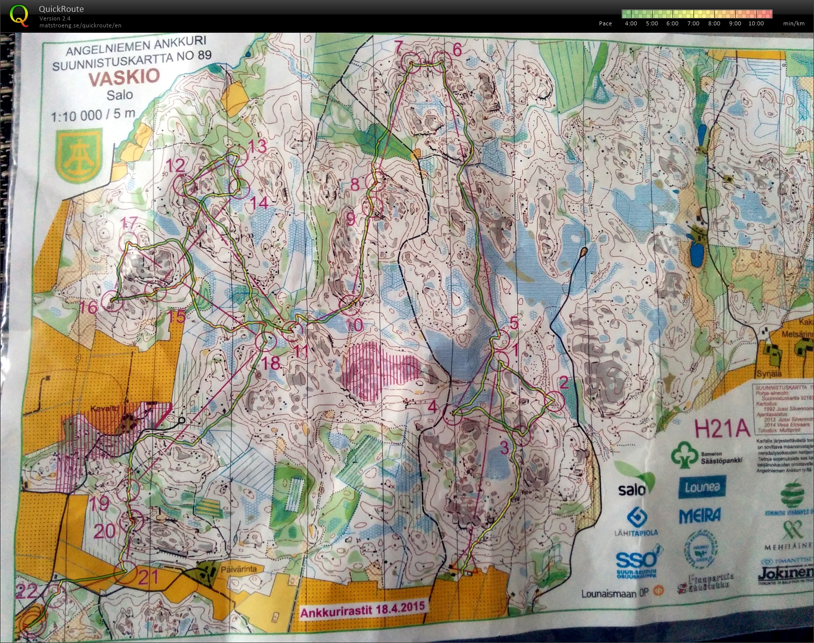 Ankkurirastit 2015 (18/04/2015)