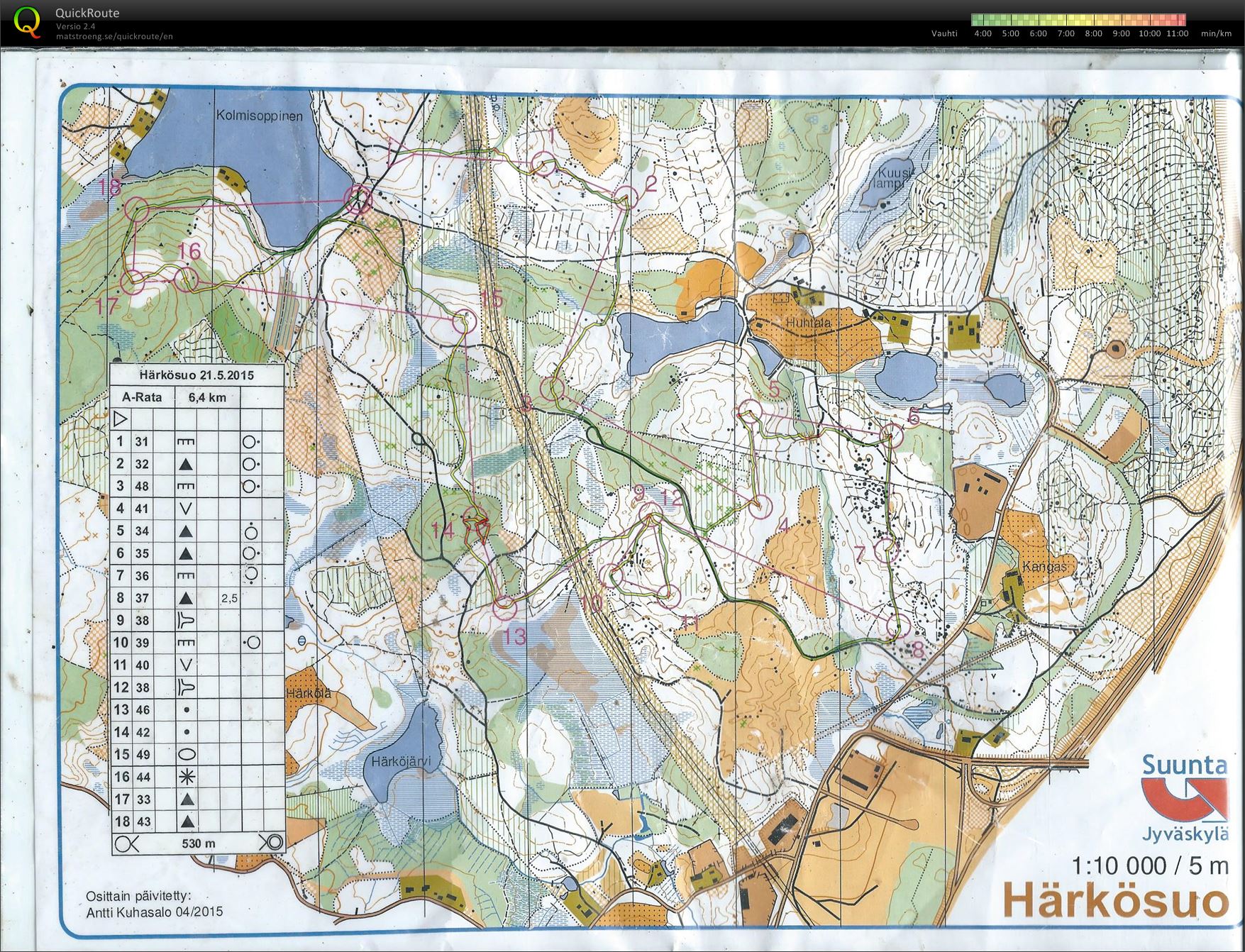 Iltarastit, Ladun maja (21/05/2015)