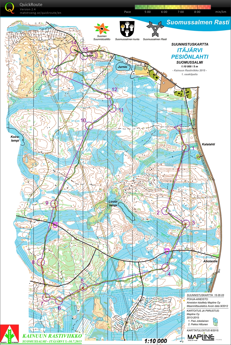 KRV 1. osakilpailu (05/07/2015)
