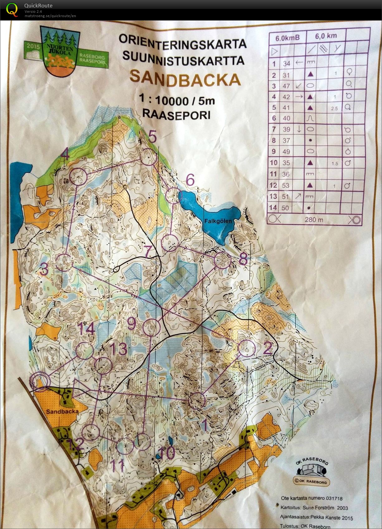Viestitreeni Karjaa (24/07/2015)
