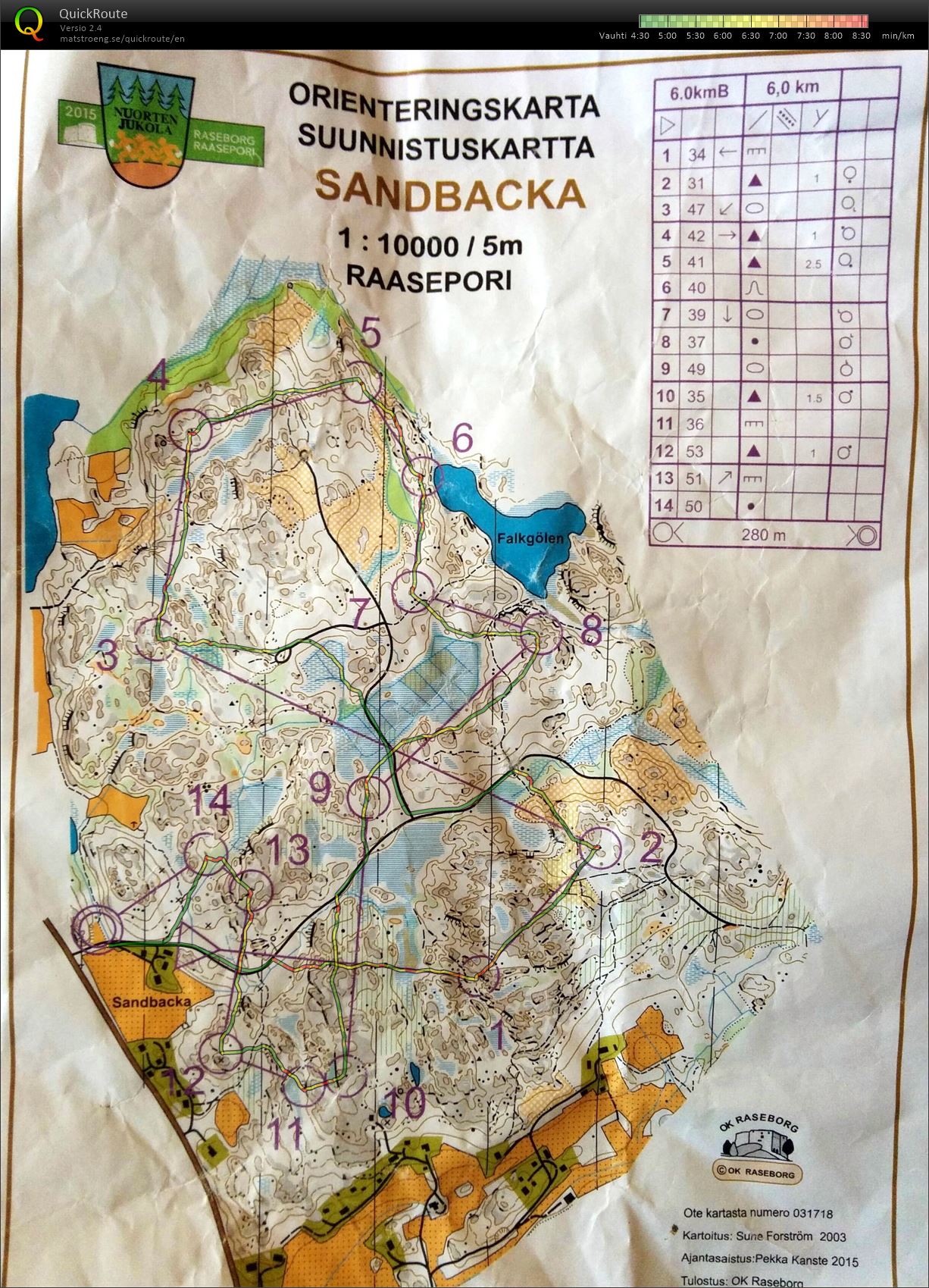 Viestitreeni Karjaa (24/07/2015)