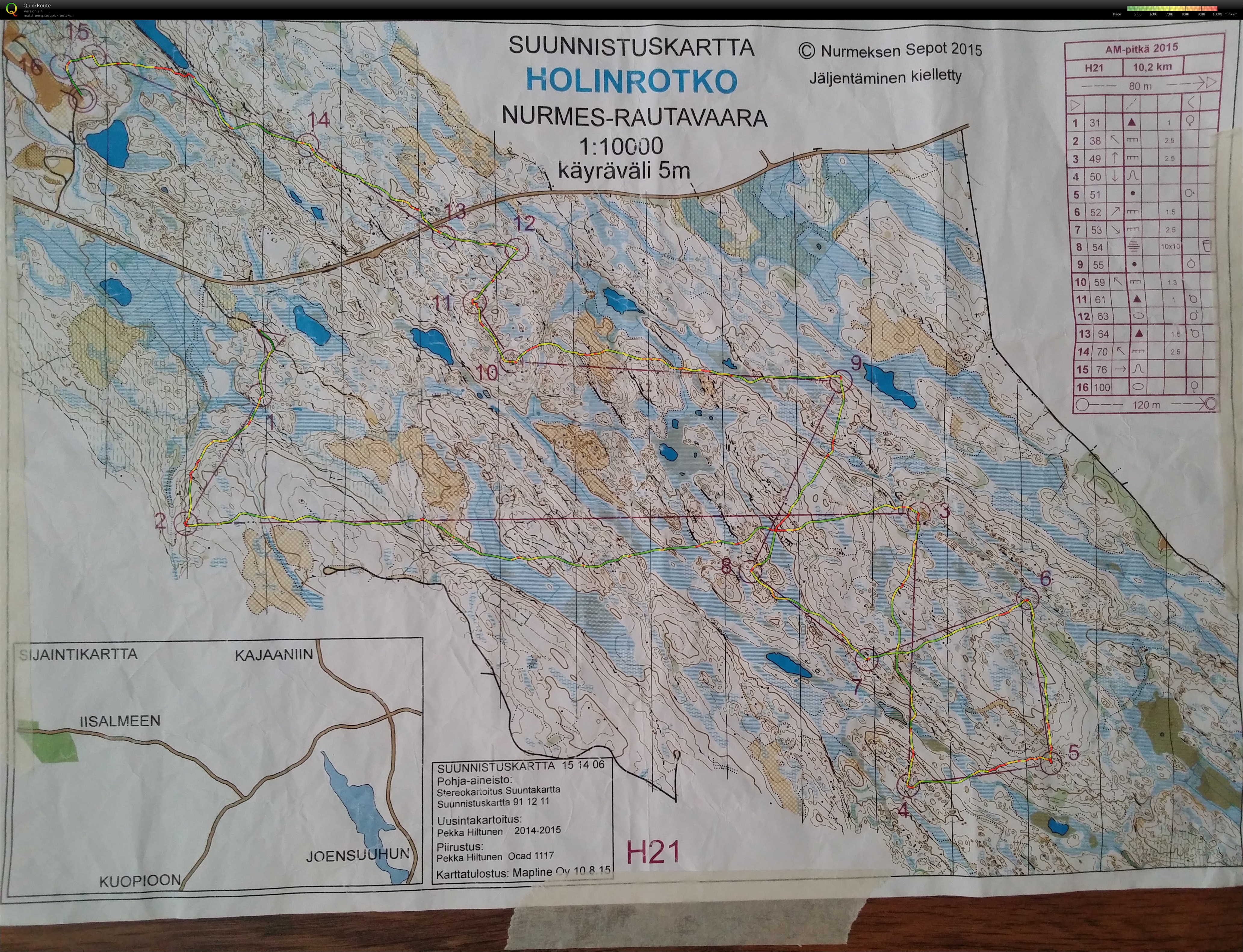 Savo-Karjalan Am-pitkä 2015 (15/08/2015)