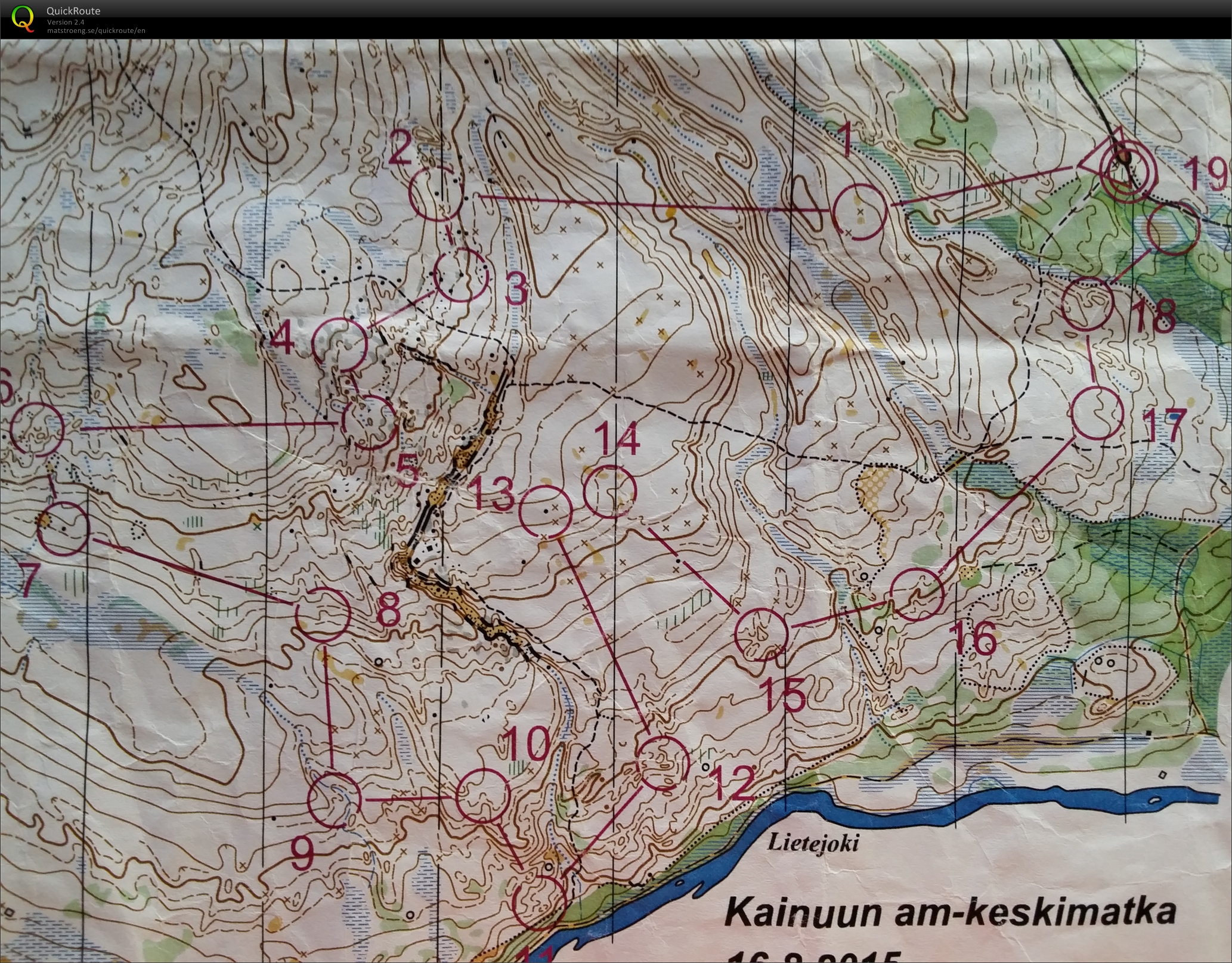 Kainuun am-keskimatka (16/08/2015)