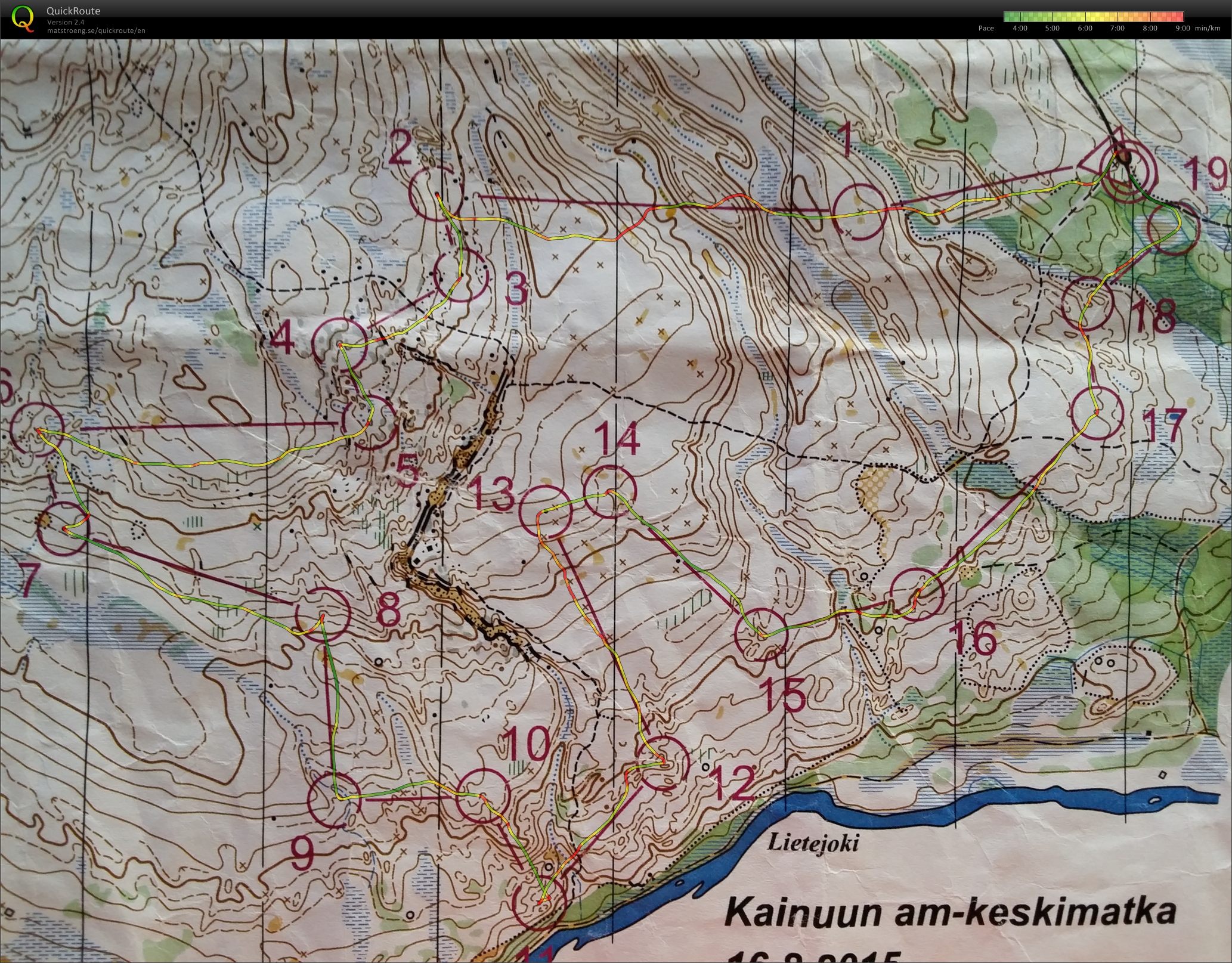 Kainuun am-keskimatka (16/08/2015)