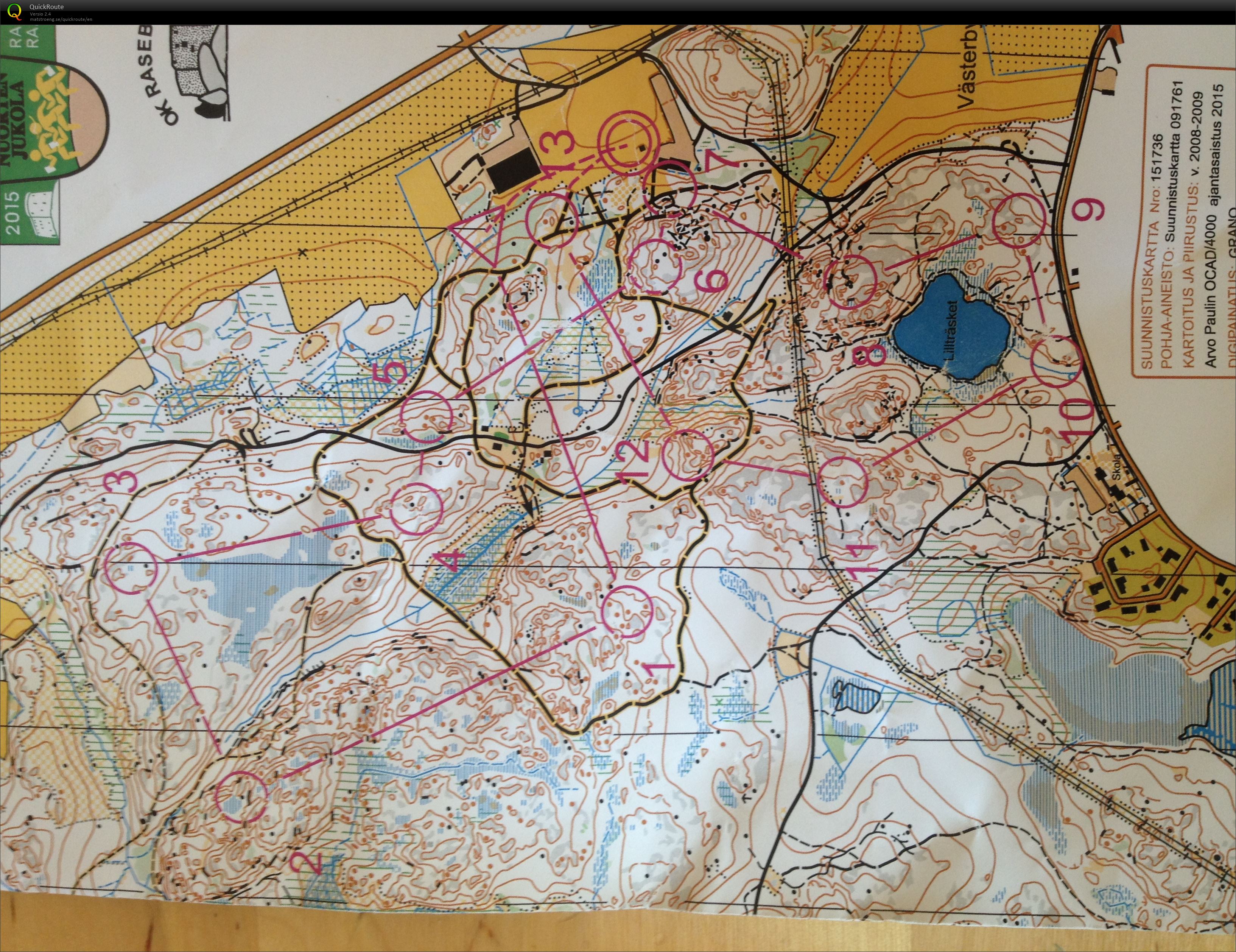 Nuorten Jukola 2015 (22/08/2015)
