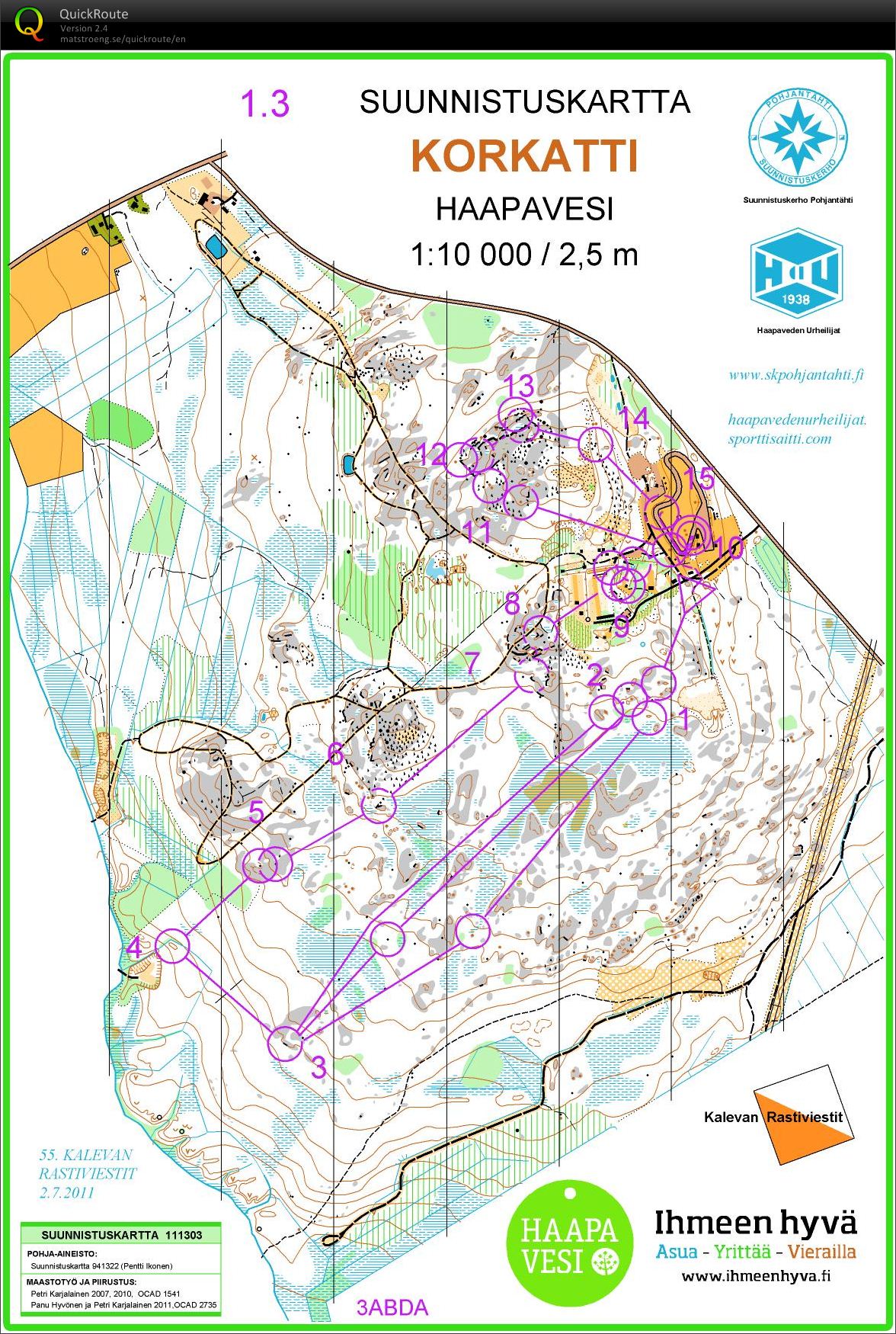 Kalevan rastiviesti (02/07/2011)