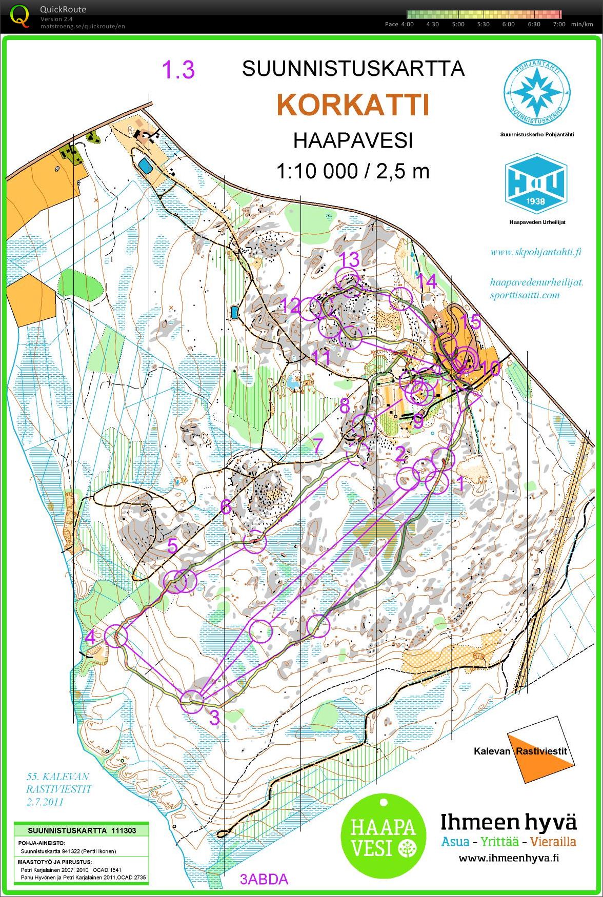 Kalevan rastiviesti (02/07/2011)