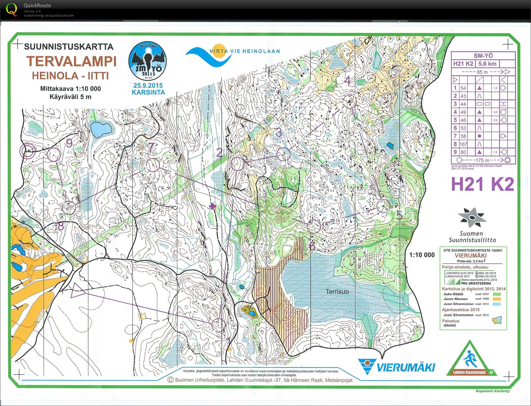 SM-Yö karsinta (25/09/2015)