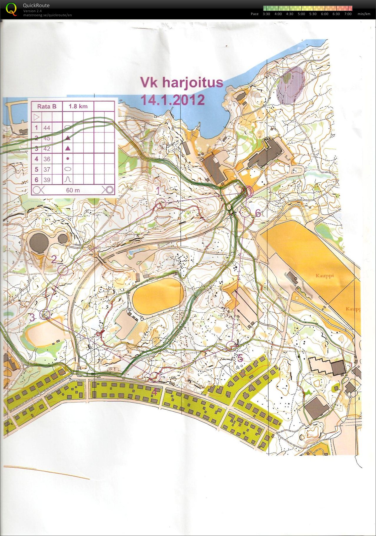 Vk-treeni, Kauppi (14/01/2012)