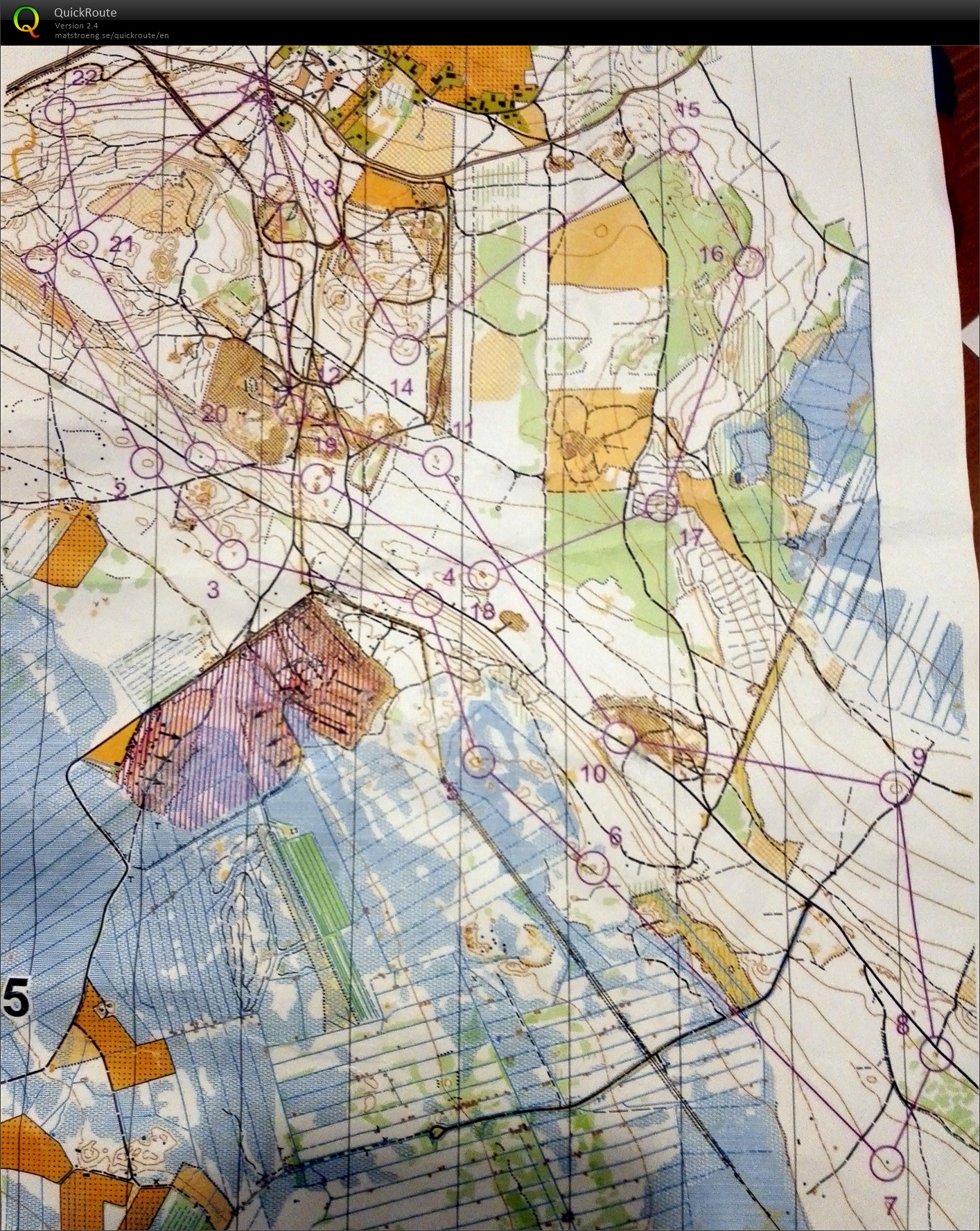 Pitkä suunnistus part 1 (13/12/2015)