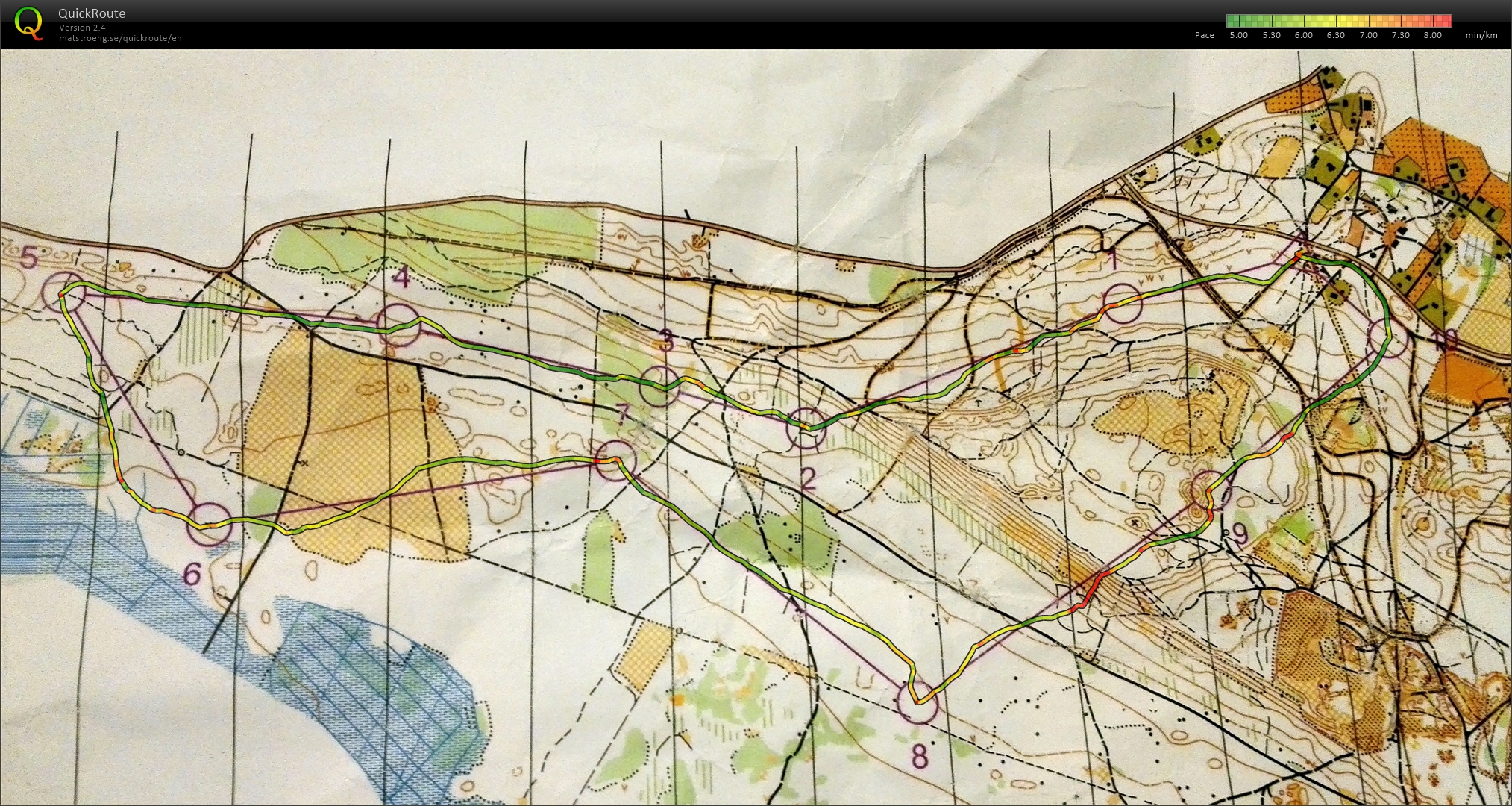 Pitkä suunnistus part 2 (13/12/2015)