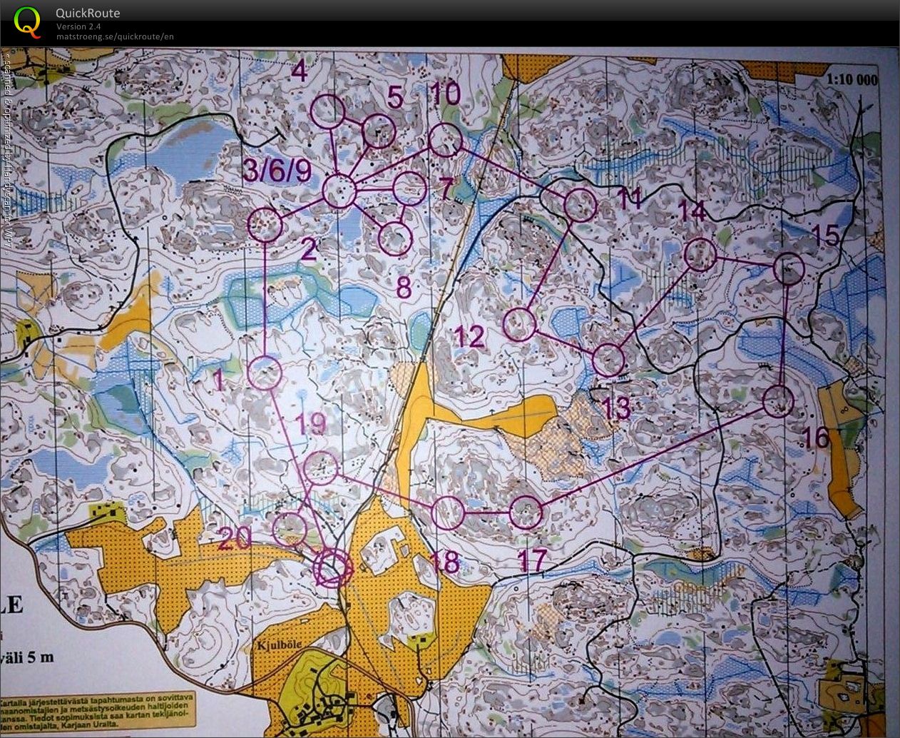 Kjulböle, yötreeni (06/04/2012)